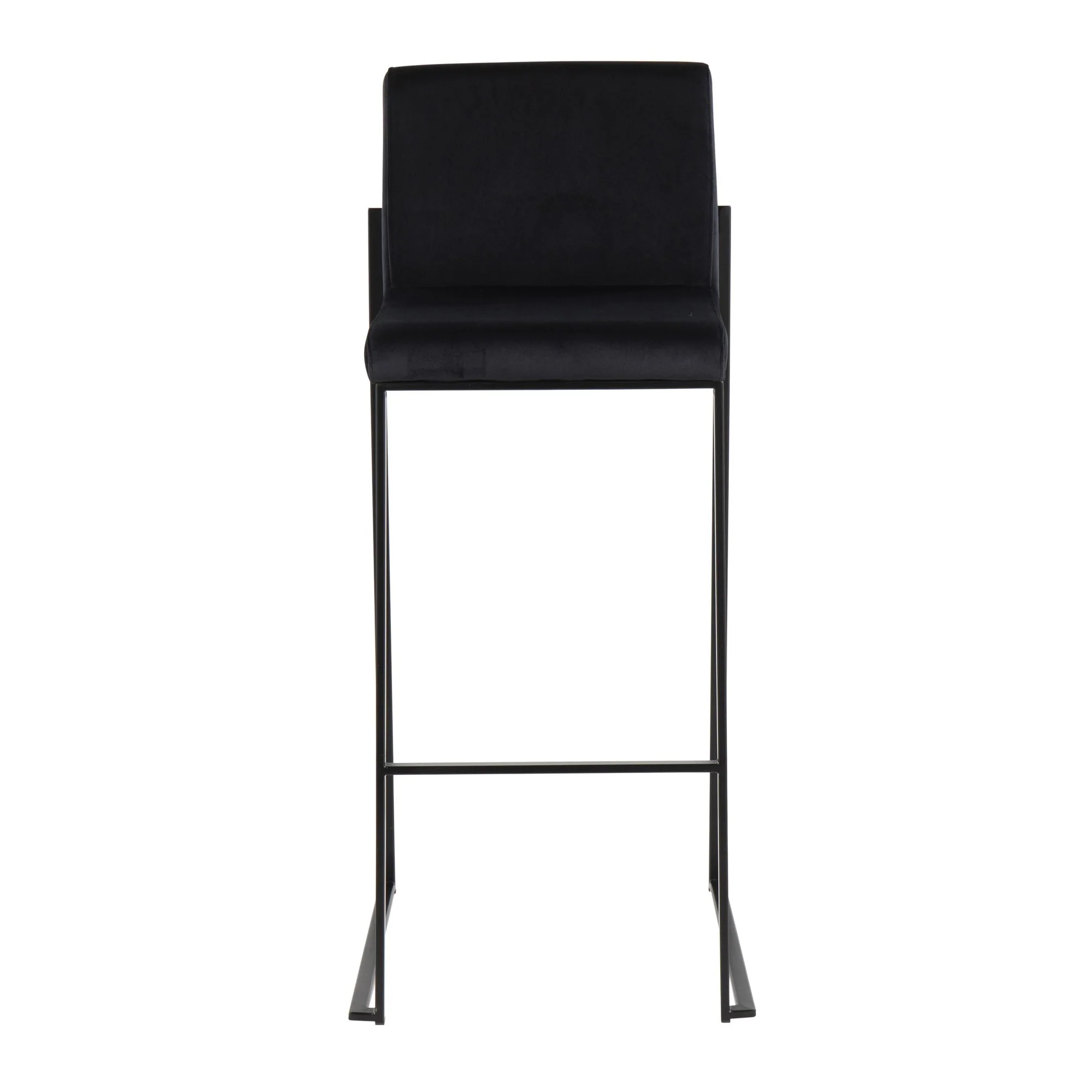 Fuji High Back Barstool - Set of 2 Black By LumiSource - B30-FUJIHB BKVBK2 - Image 2