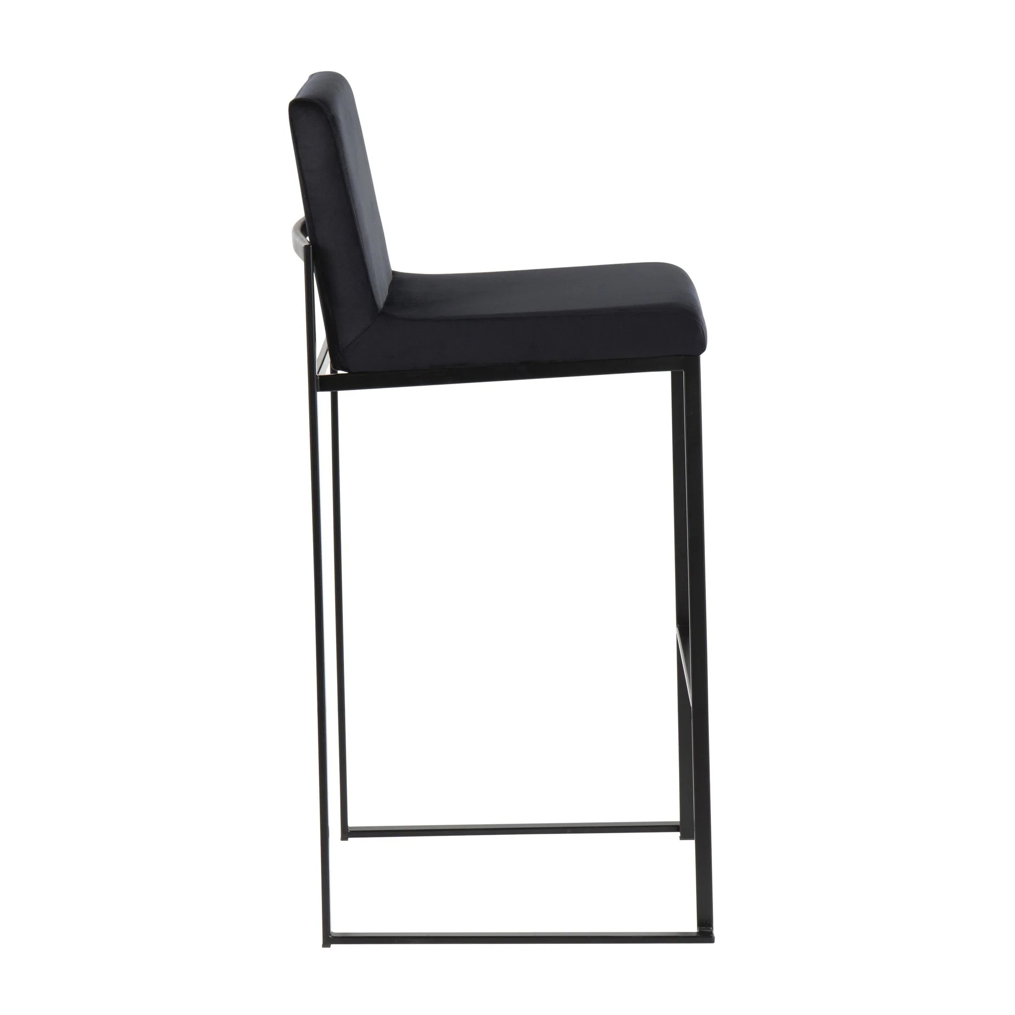 Fuji High Back Barstool - Set of 2 Black By LumiSource - B30-FUJIHB BKVBK2 - Image 6