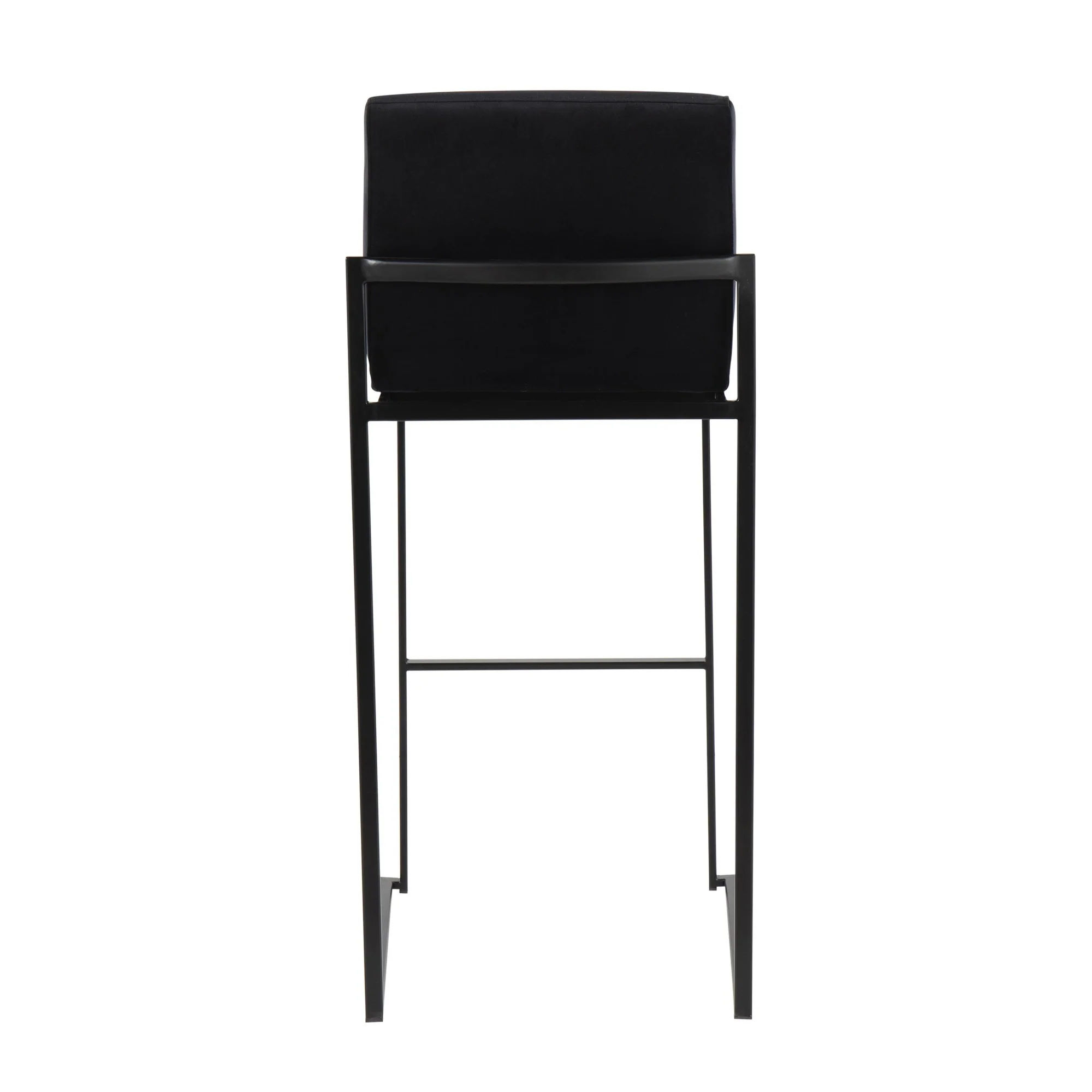 Fuji High Back Barstool - Set of 2 Black By LumiSource - B30-FUJIHB BKVBK2 - Image 8