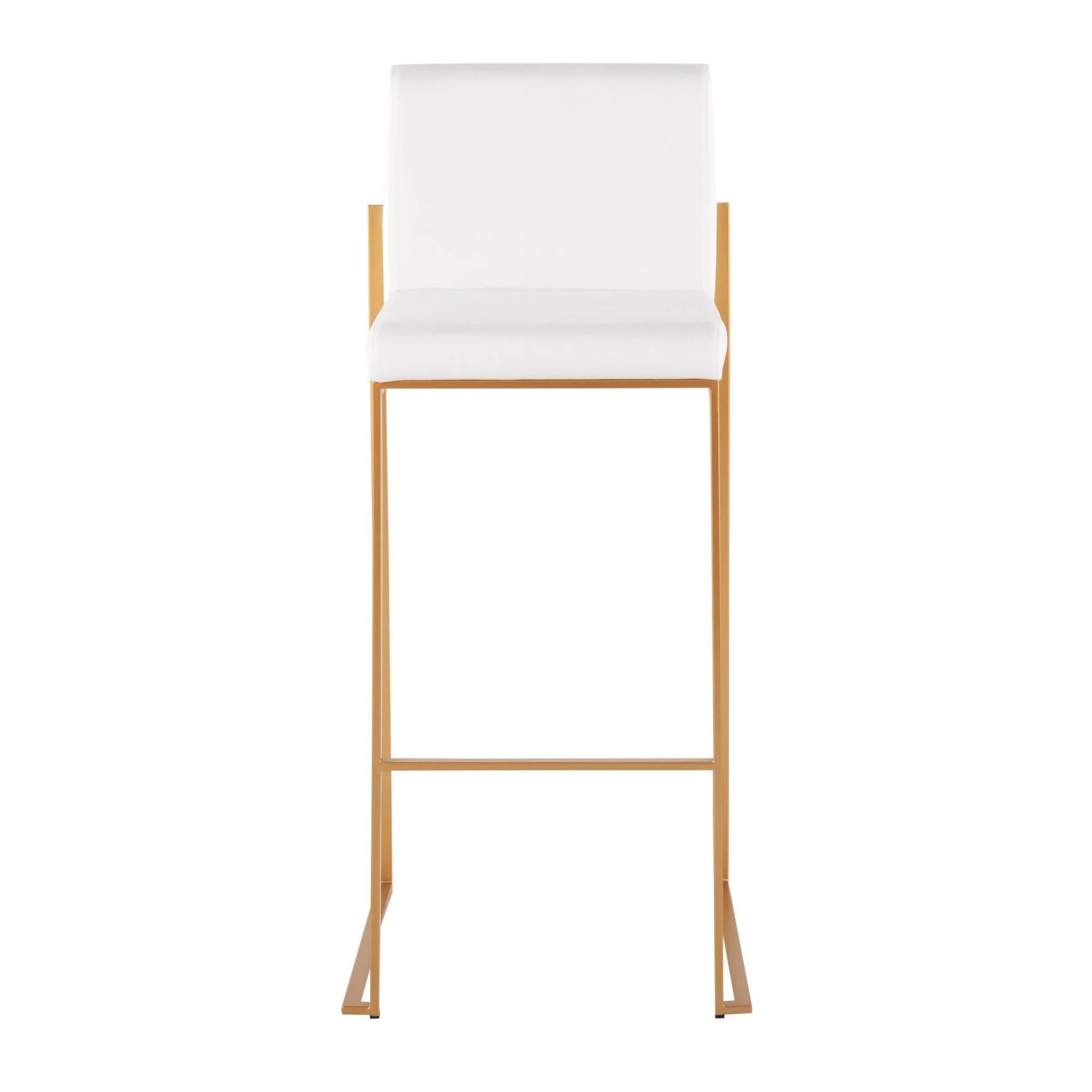 Fuji High Back Barstool - Set of 2 Black By LumiSource - B30-FUJIHB AUVBK2 - Image 11