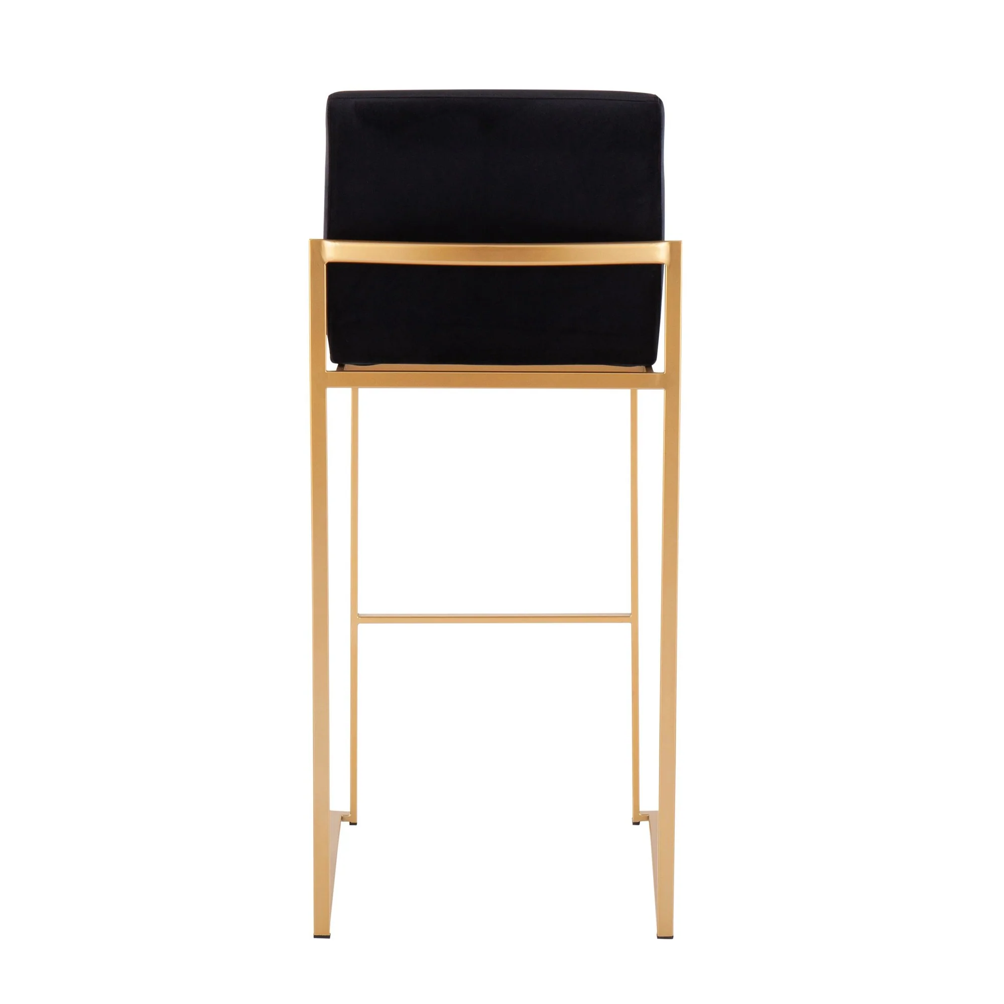 Fuji High Back Barstool - Set of 2 Black By LumiSource - B30-FUJIHB AUVBK2 - Image 9