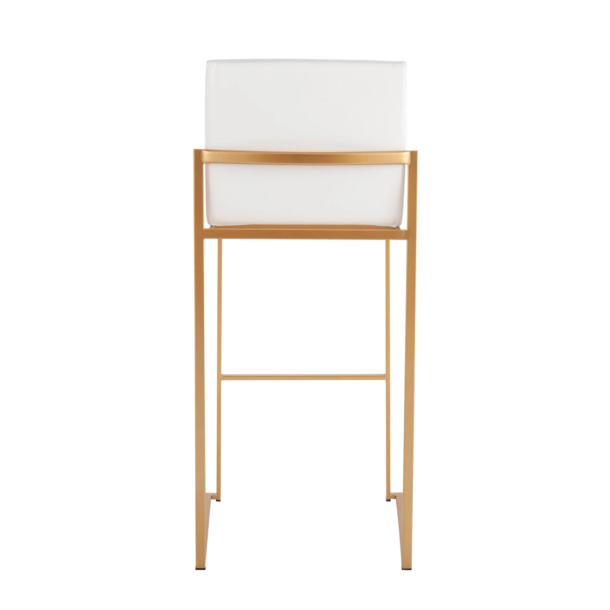 Fuji High Back Barstool - Set of 2 White By LumiSource - B30-FUJIHB AUW2 - Image 8