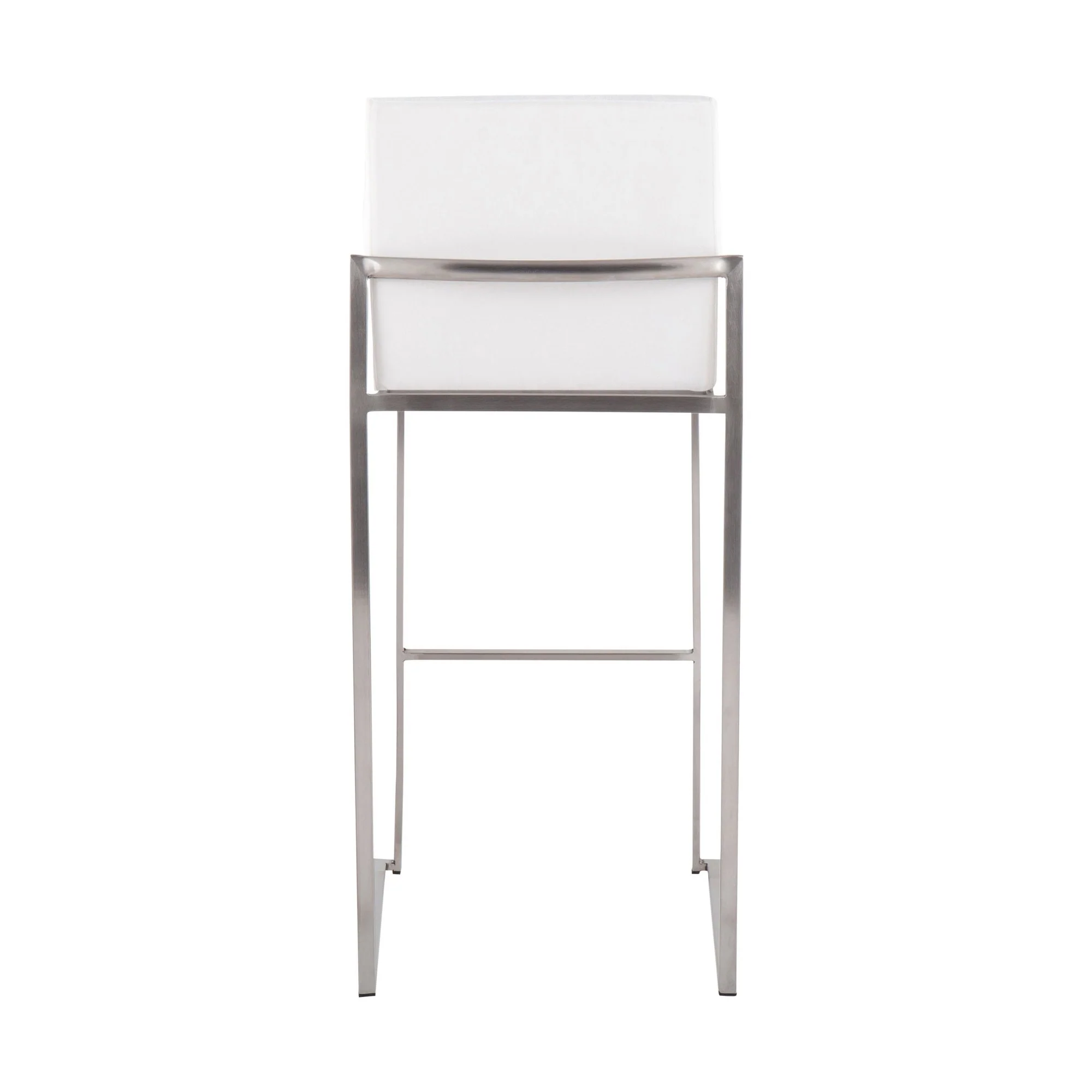 Fuji High Back Barstool - Set of 2 Black By LumiSource - B30-FUJIHB SSVBK2 - Image 18