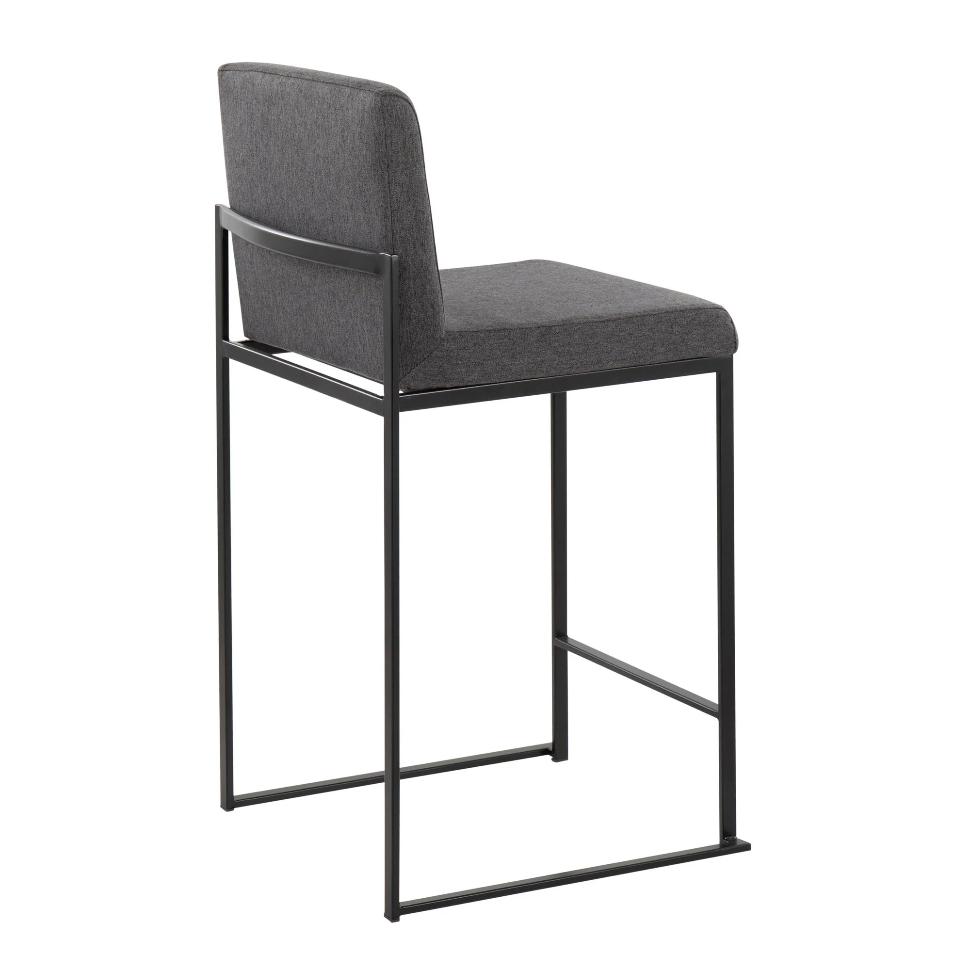 Fuji High Back Counter Stool - Set of 2 Beige By LumiSource - B26-FUJIHB BKFBG2 - Image 15
