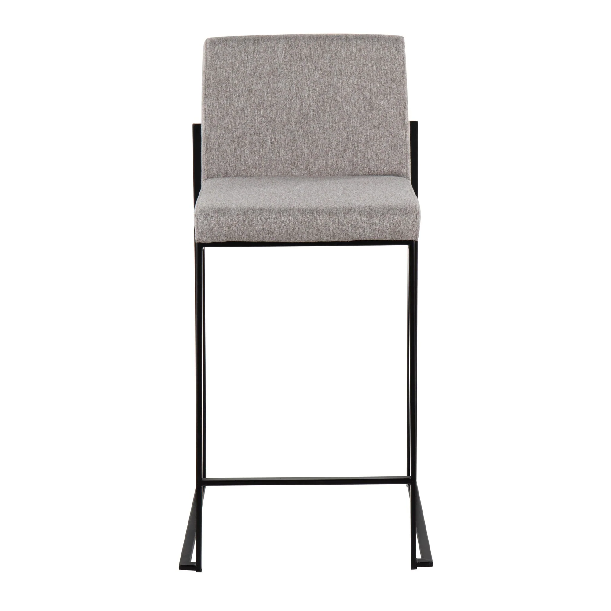 Fuji High Back Counter Stool - Set of 2 Beige By LumiSource - B26-FUJIHB BKFBG2 - Image 18