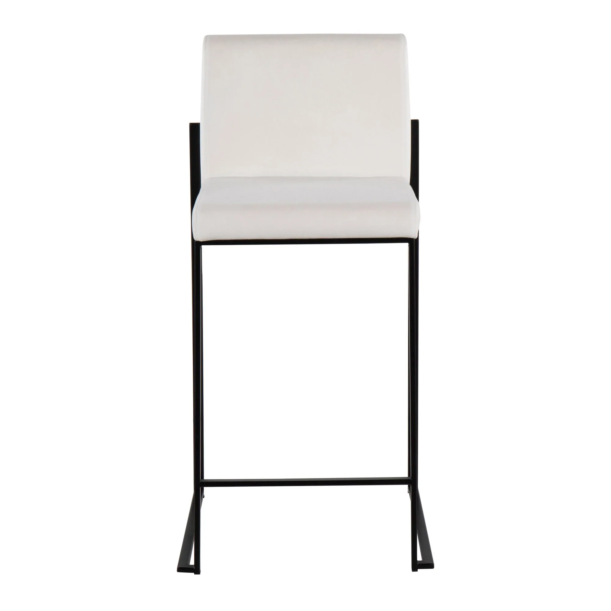 Fuji High Back Counter Stool - Set of 2 Black By LumiSource - B26-FUJIHB BKVBK2 - Image 10