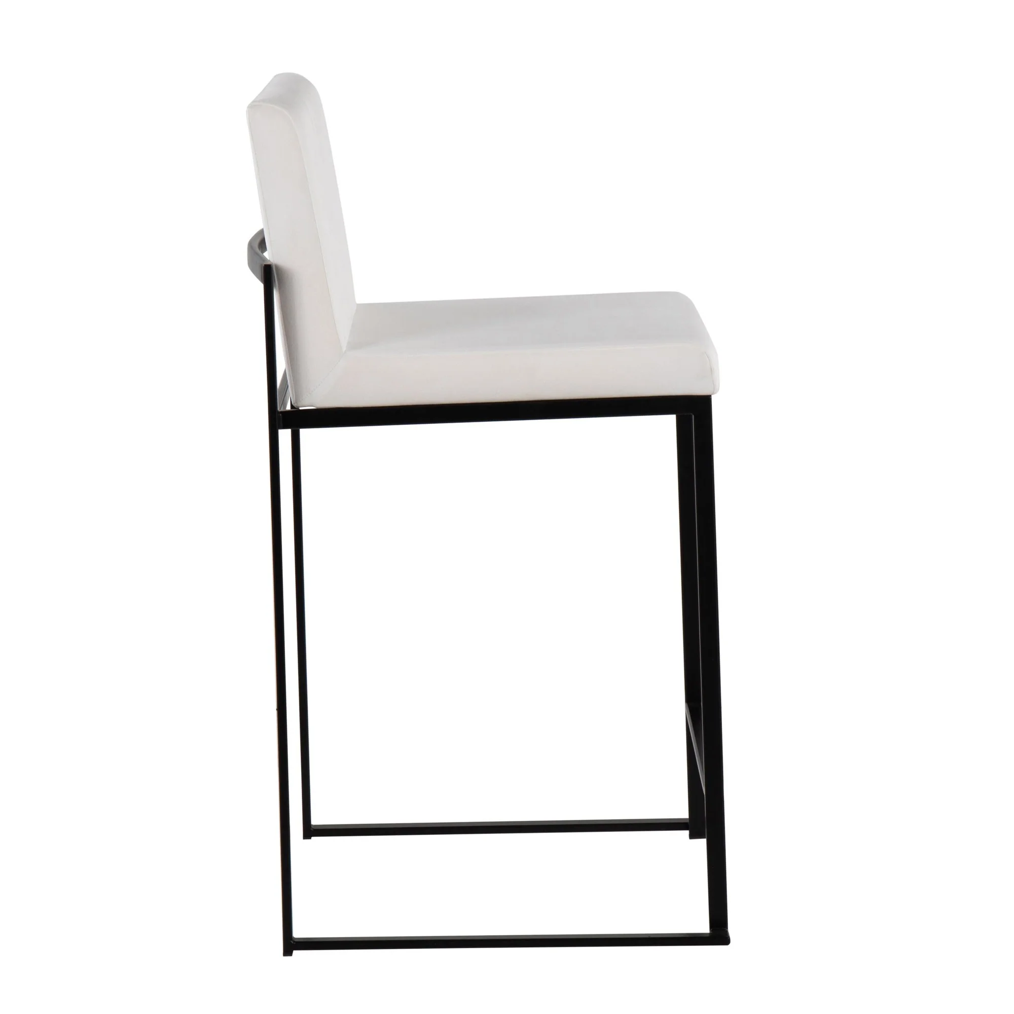 Fuji High Back Counter Stool - Set of 2 Black By LumiSource - B26-FUJIHB BKVBK2 - Image 14