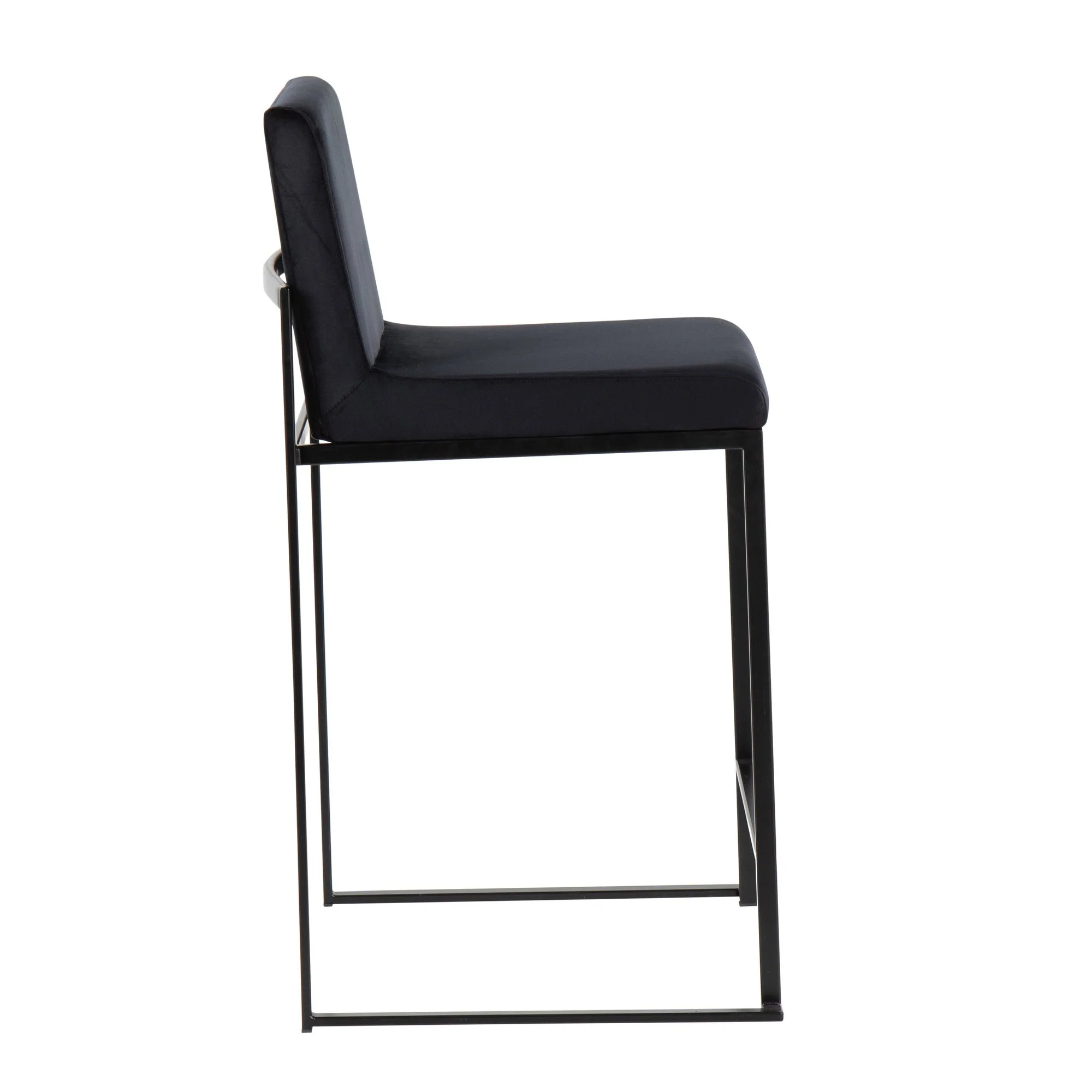 Fuji High Back Counter Stool - Set of 2 Black By LumiSource - B26-FUJIHB BKVBK2 - Image 6