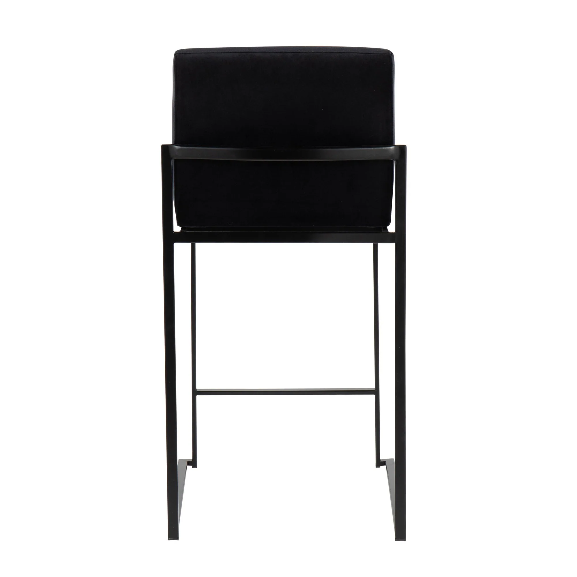 Fuji High Back Counter Stool - Set of 2 Black By LumiSource - B26-FUJIHB BKVBK2 - Image 8