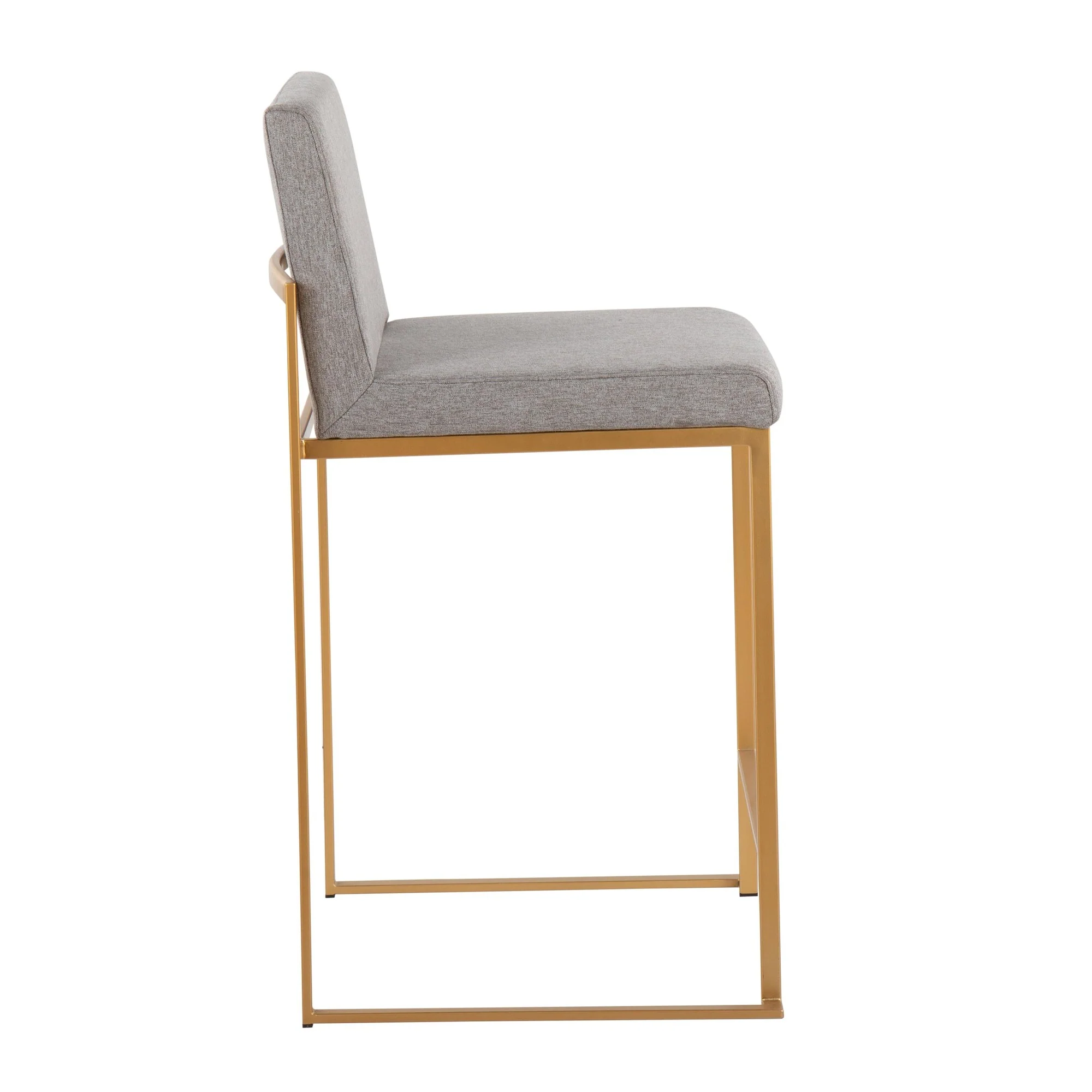 Fuji High Back Counter Stool - Set of 2 Beige By LumiSource - B26-FUJIHB AUFBG2 - Image 22