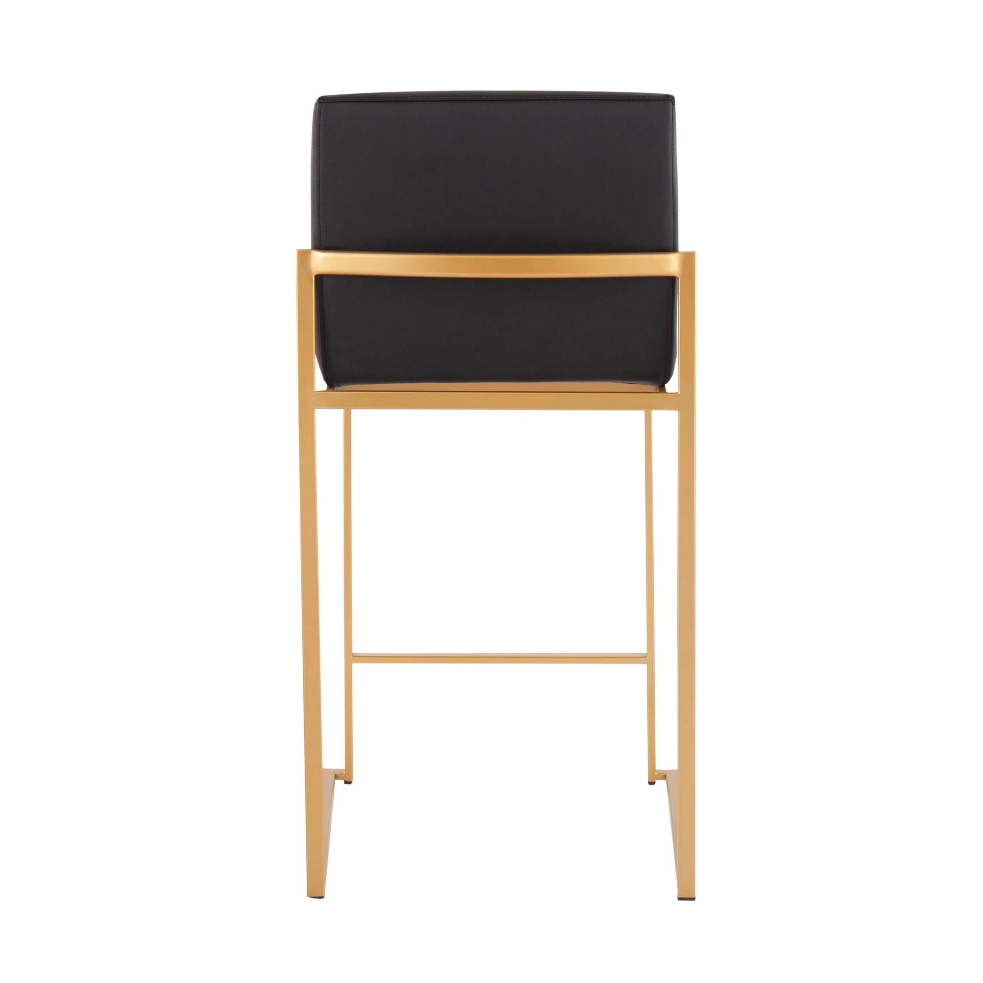 Fuji High Back Counter Stool - Set of 2 Black By LumiSource - B26-FUJIHB AUBK2 - Image 10