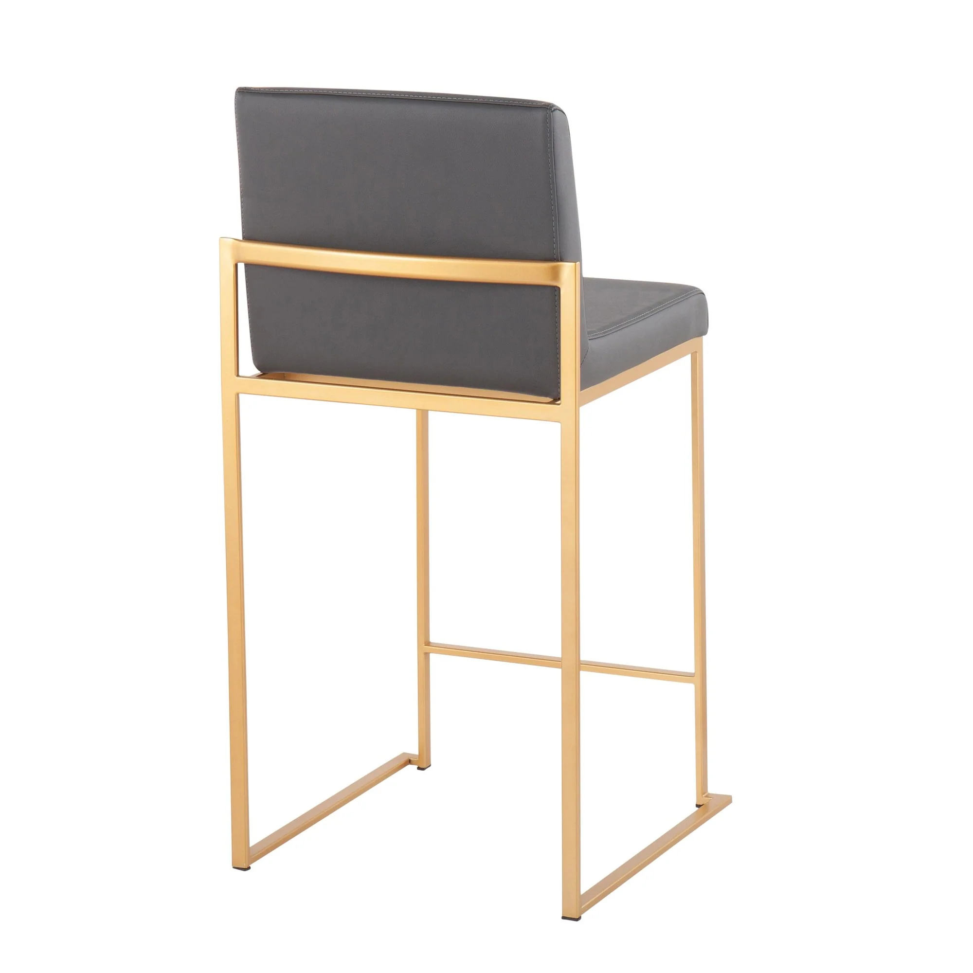 Fuji High Back Counter Stool - Set of 2 Black By LumiSource - B26-FUJIHB AUBK2 - Image 19