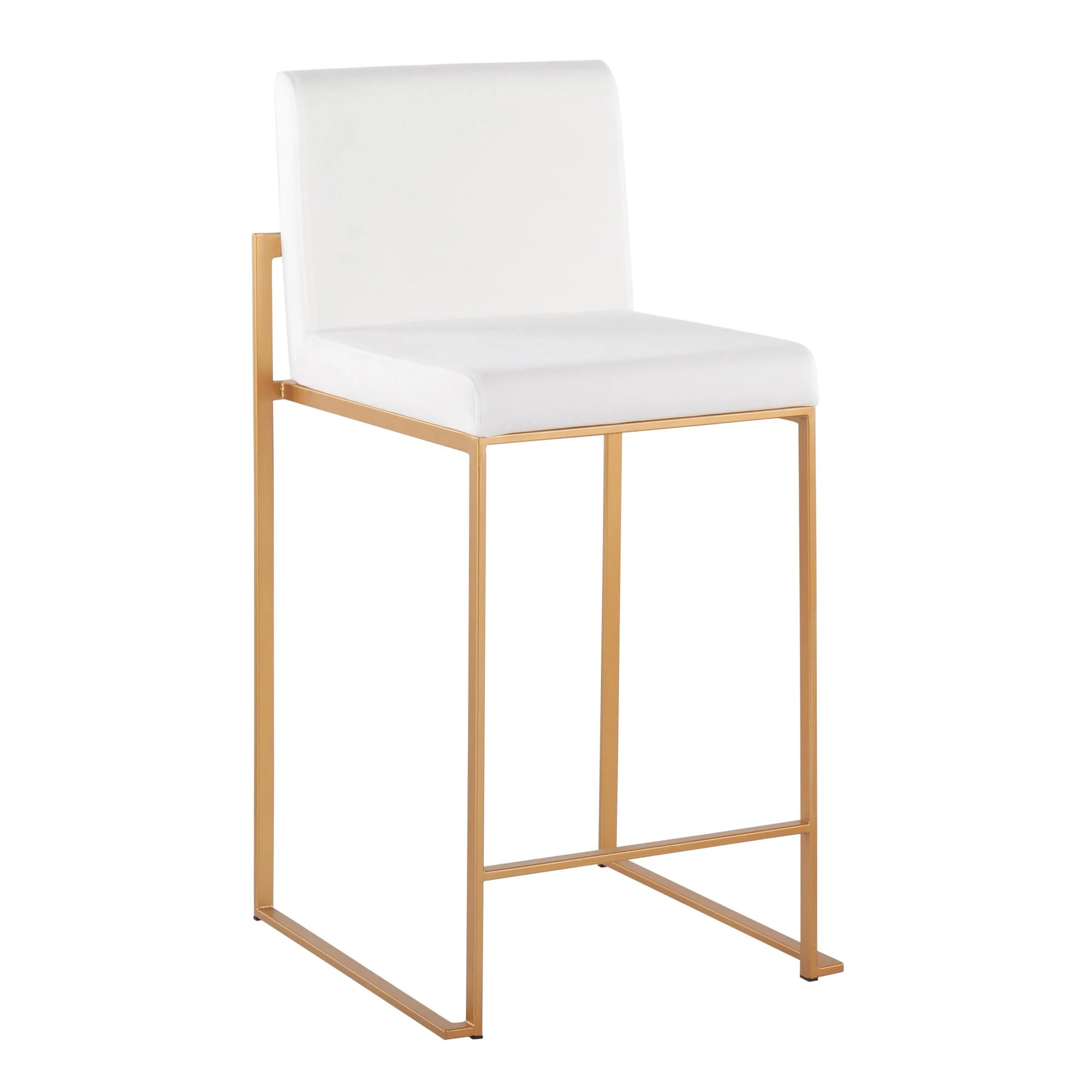 Fuji High Back Counter Stool - Set of 2 Black By LumiSource - B26-FUJIHB AUVBK2 - Image 17