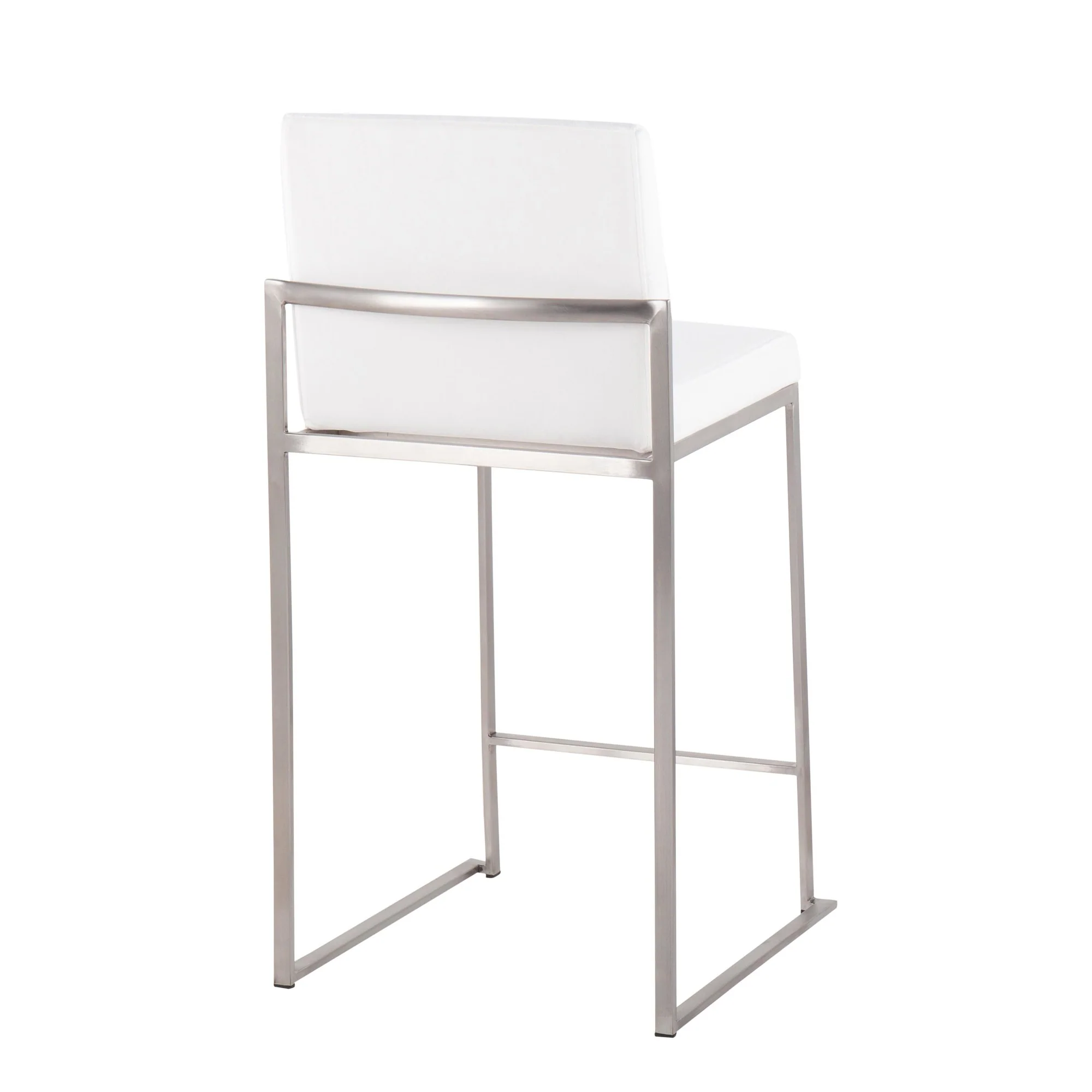 Fuji High Back Counter Stool - Set of 2 Black By LumiSource - B26-FUJIHB SSVBK2 - Image 19