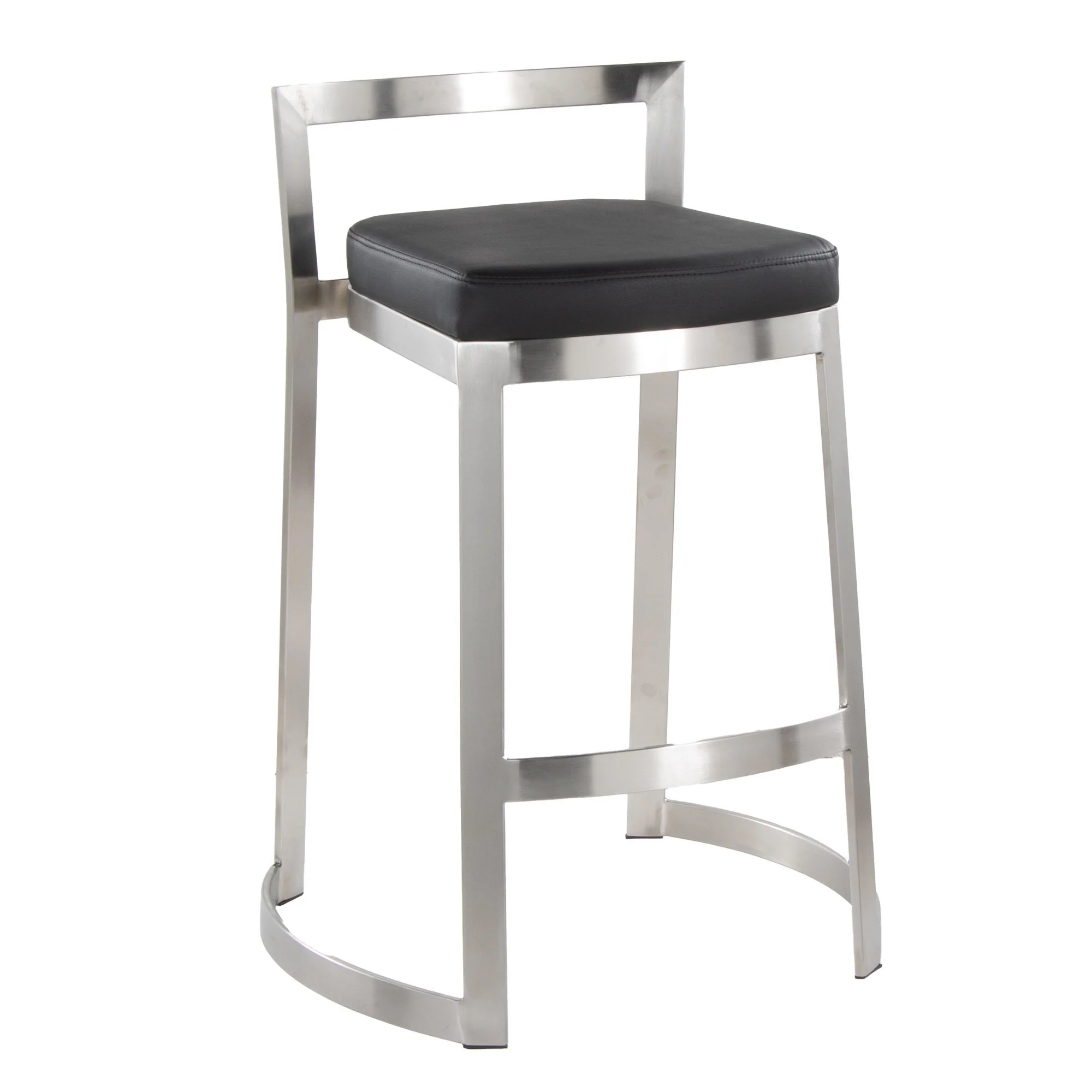 Fuji DLX Counter Stool - Set of 2 By LumiSource - B28-FUJDLX BK2 - Image 2