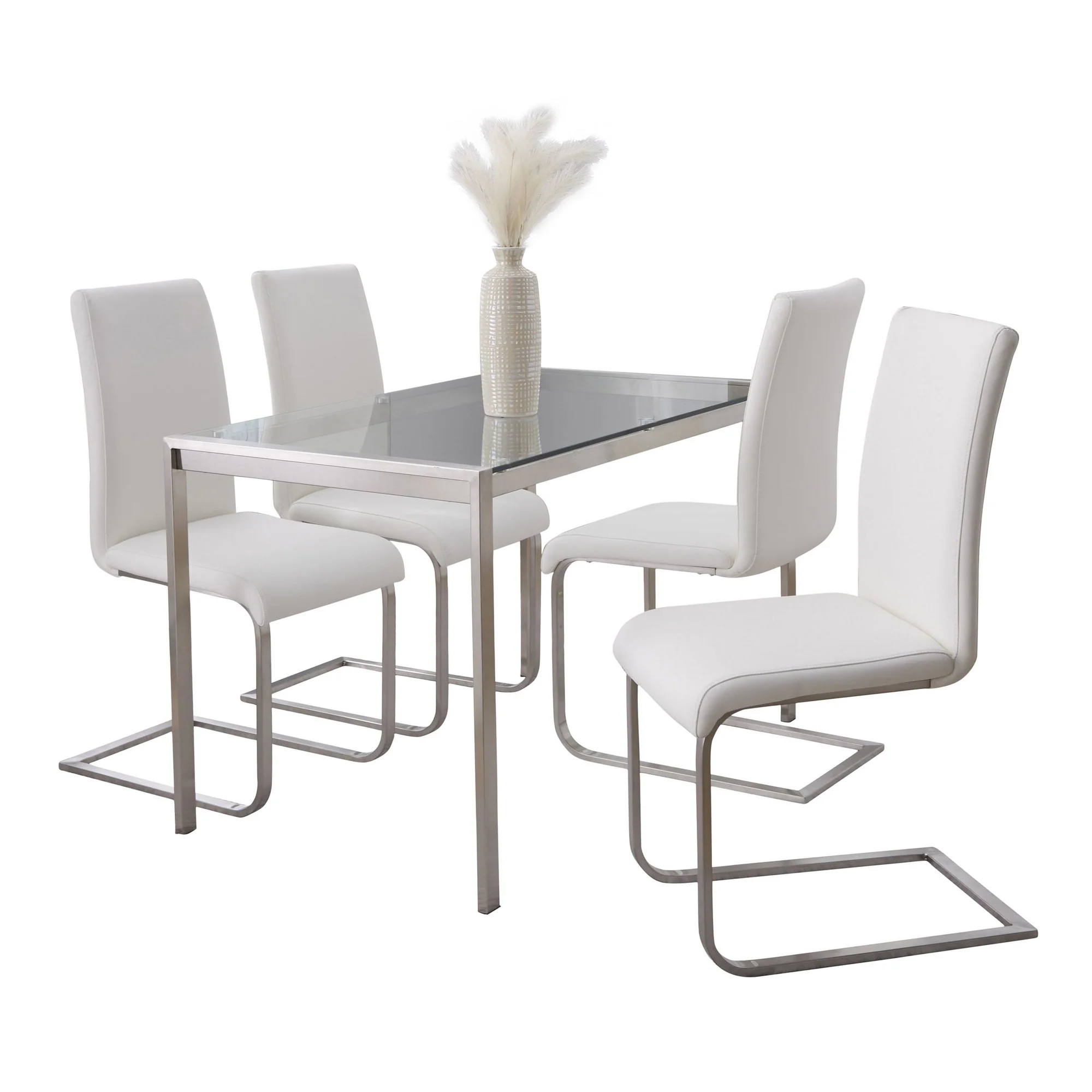 Fuji-Foster Dining Set - 5 Piece By LumiSource - DS5-FUJISSCL+4FSTRPUSSGY - Image 5
