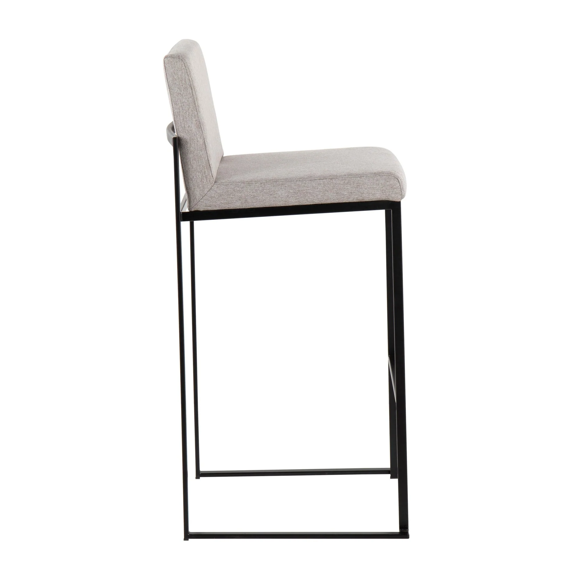 Fuji High Back 30" Fixed-Height Barstool - Set of 3 By LumiSource - B30-FUJIHBFB BKBG3 - Image 12
