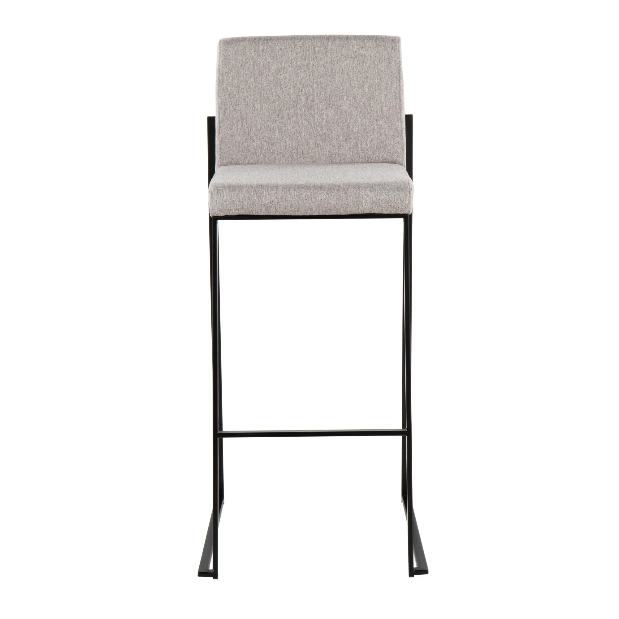 Fuji High Back 30" Fixed-Height Barstool - Set of 3 By LumiSource - B30-FUJIHBFB BKBG3 - Image 14