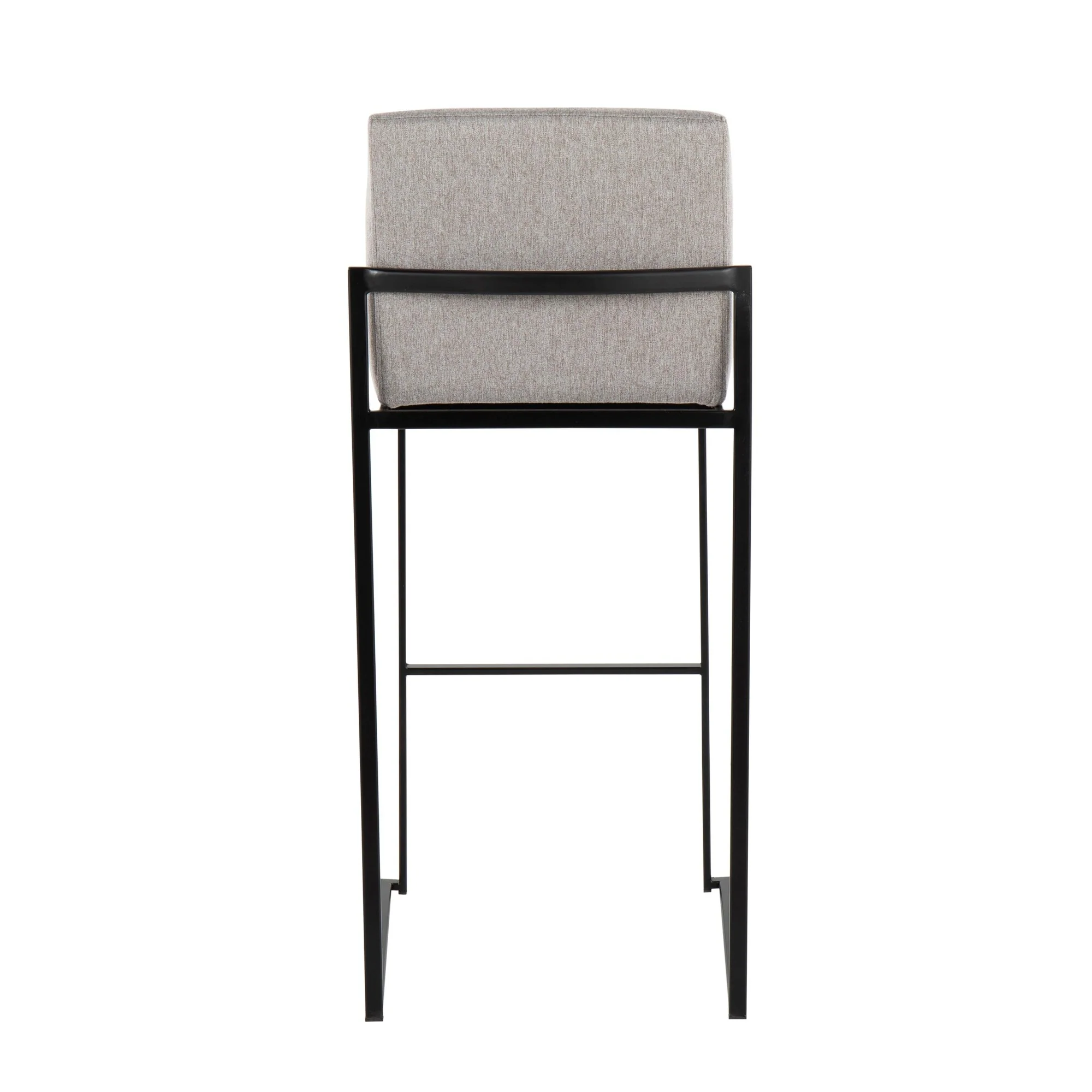 Fuji High Back 30" Fixed-Height Barstool - Set of 3 By LumiSource - B30-FUJIHBFB BKBG3 - Image 15