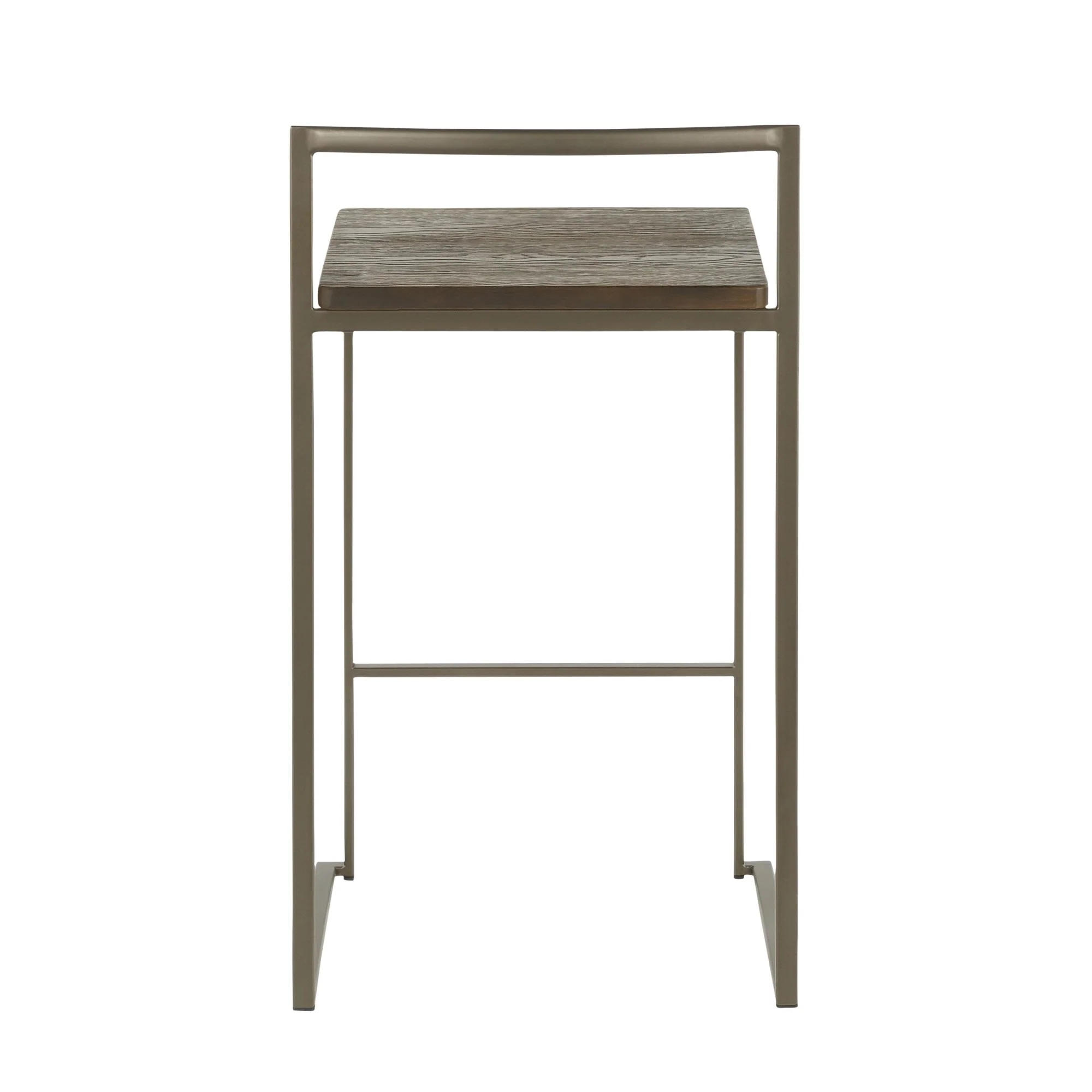 Fuji Stacker 26" Fixed-Height Counter Stool - Set of 3 By LumiSource - B26-FUJI ANE3 - Image 10