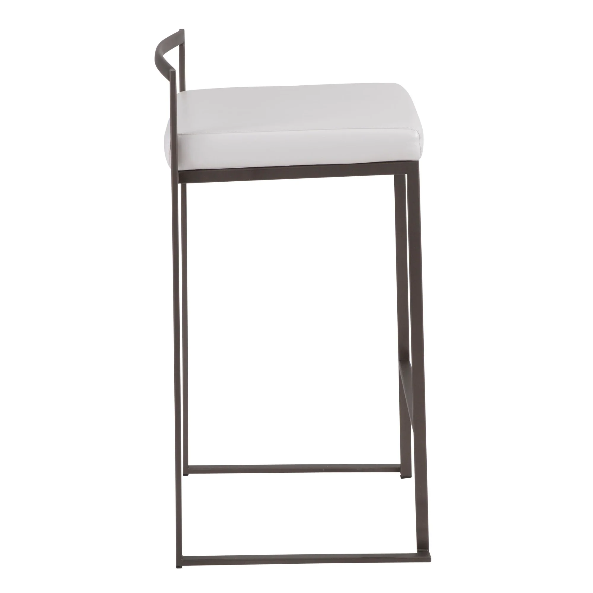 Fuji Stacker 26" Fixed-Height Counter Stool - Set of 3 By LumiSource - B26-FUJIPU ANBK3 - Image 20