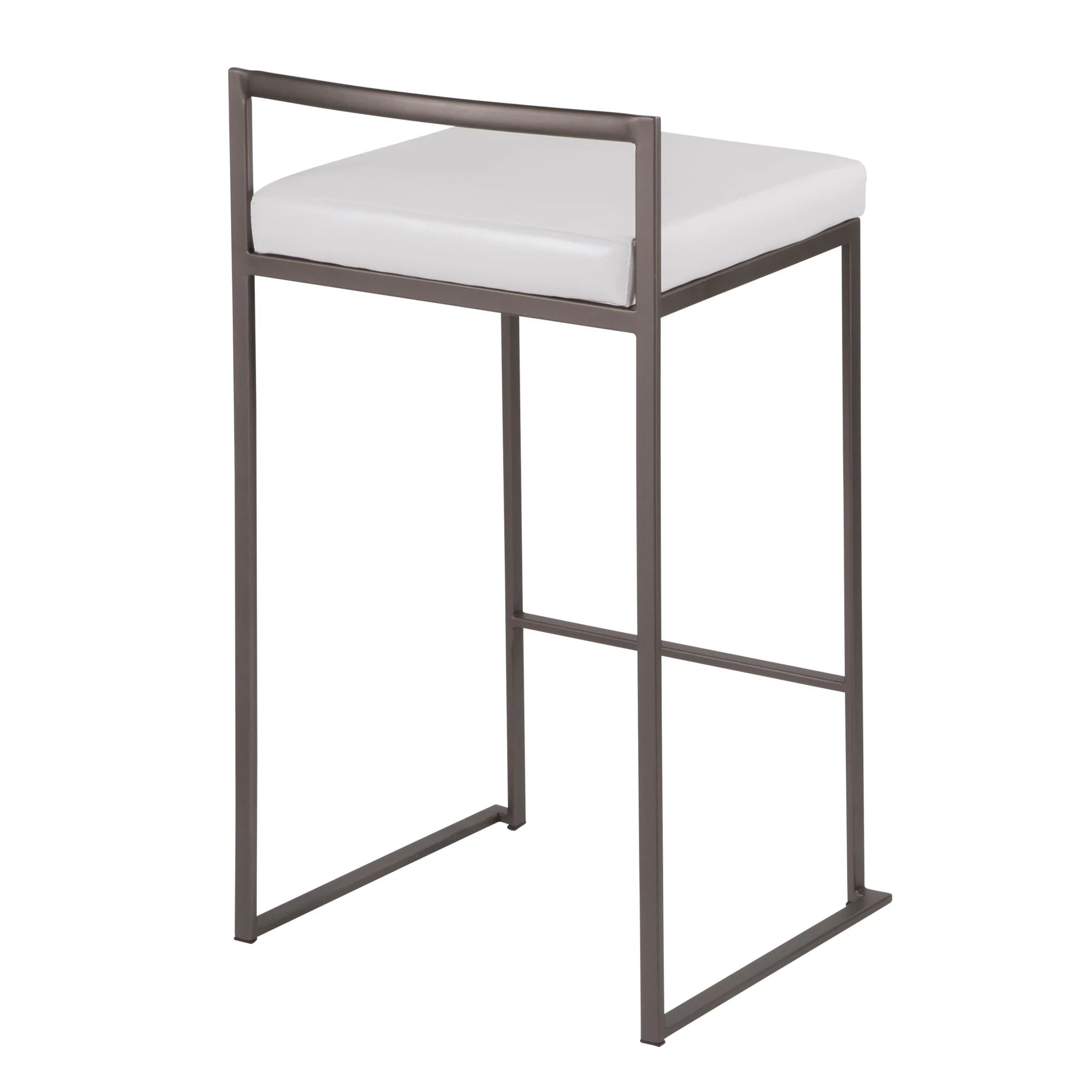 Fuji Stacker 26" Fixed-Height Counter Stool - Set of 3 By LumiSource - B26-FUJIPU ANBK3 - Image 21