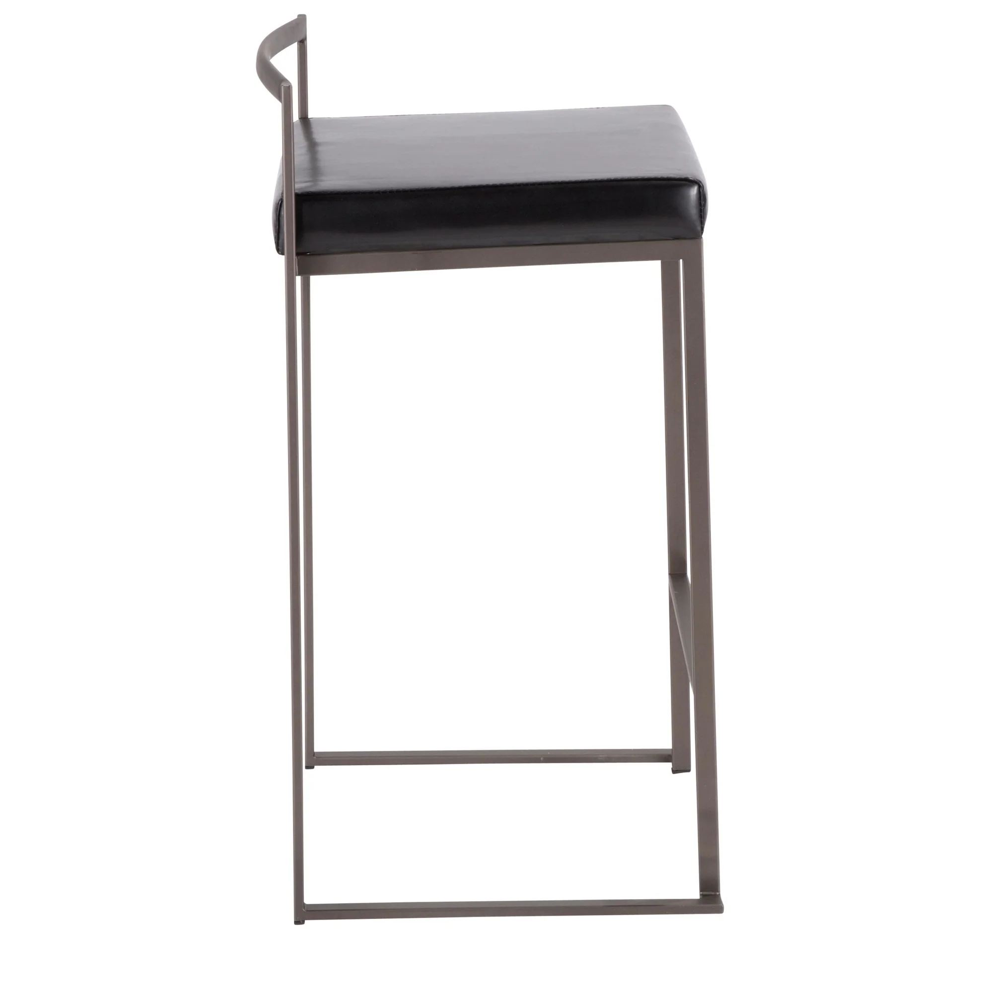 Fuji Stacker 26" Fixed-Height Counter Stool - Set of 3 By LumiSource - B26-FUJIPU ANBK3 - Image 5