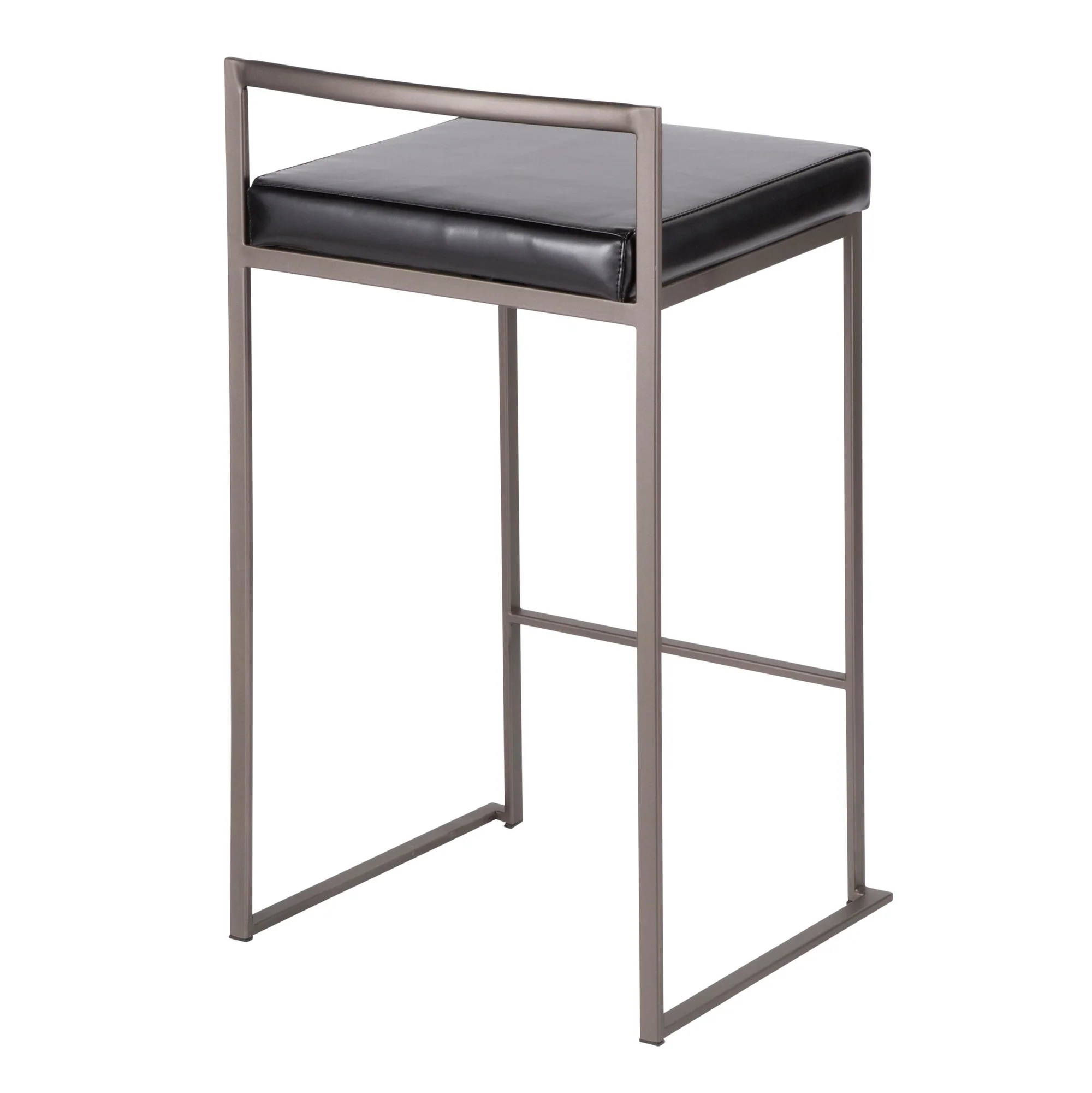 Fuji Stacker 26" Fixed-Height Counter Stool - Set of 3 By LumiSource - B26-FUJIPU ANBK3 - Image 6