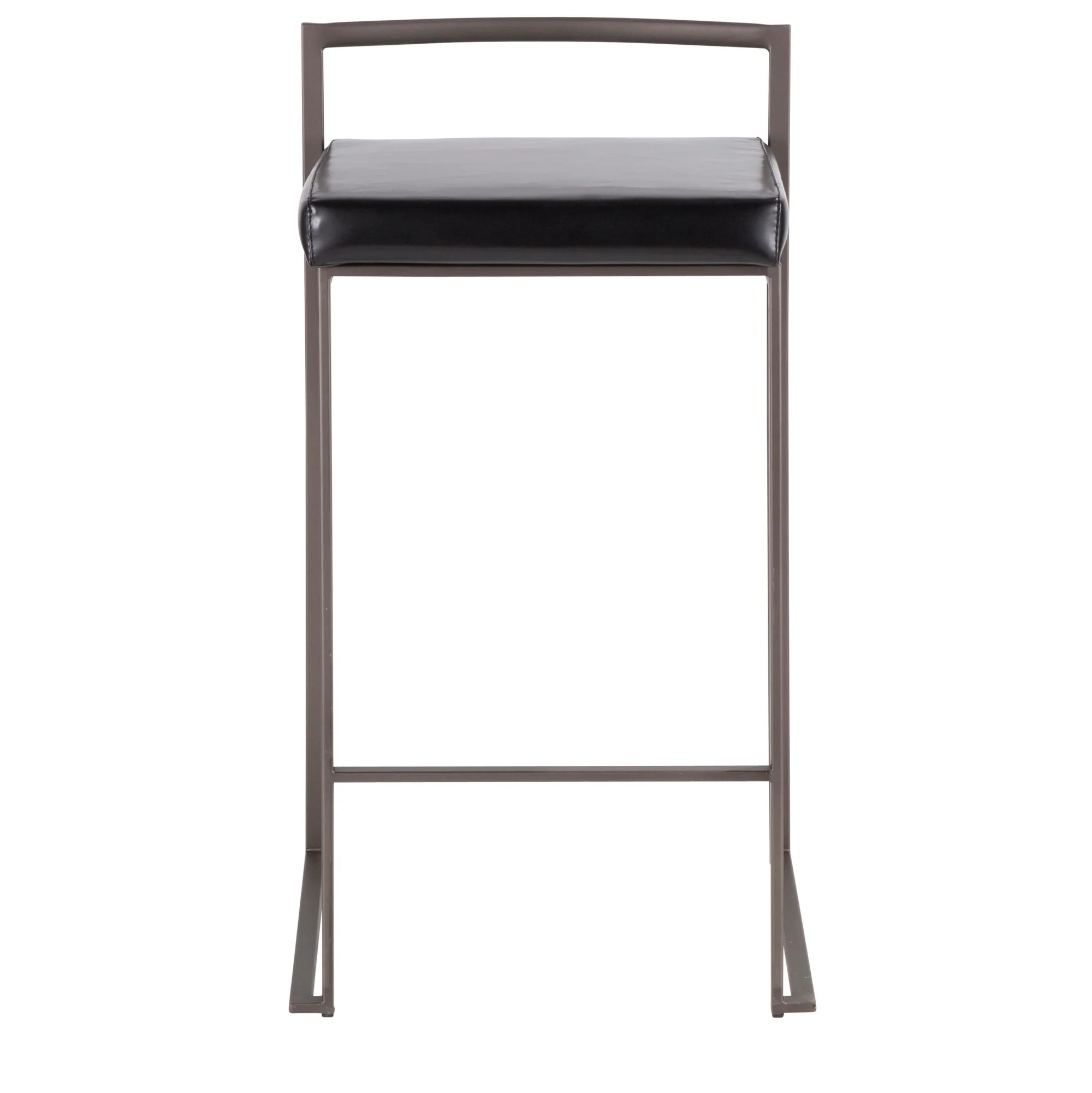 Fuji Stacker 26" Fixed-Height Counter Stool - Set of 3 By LumiSource - B26-FUJIPU ANBK3 - Image 7