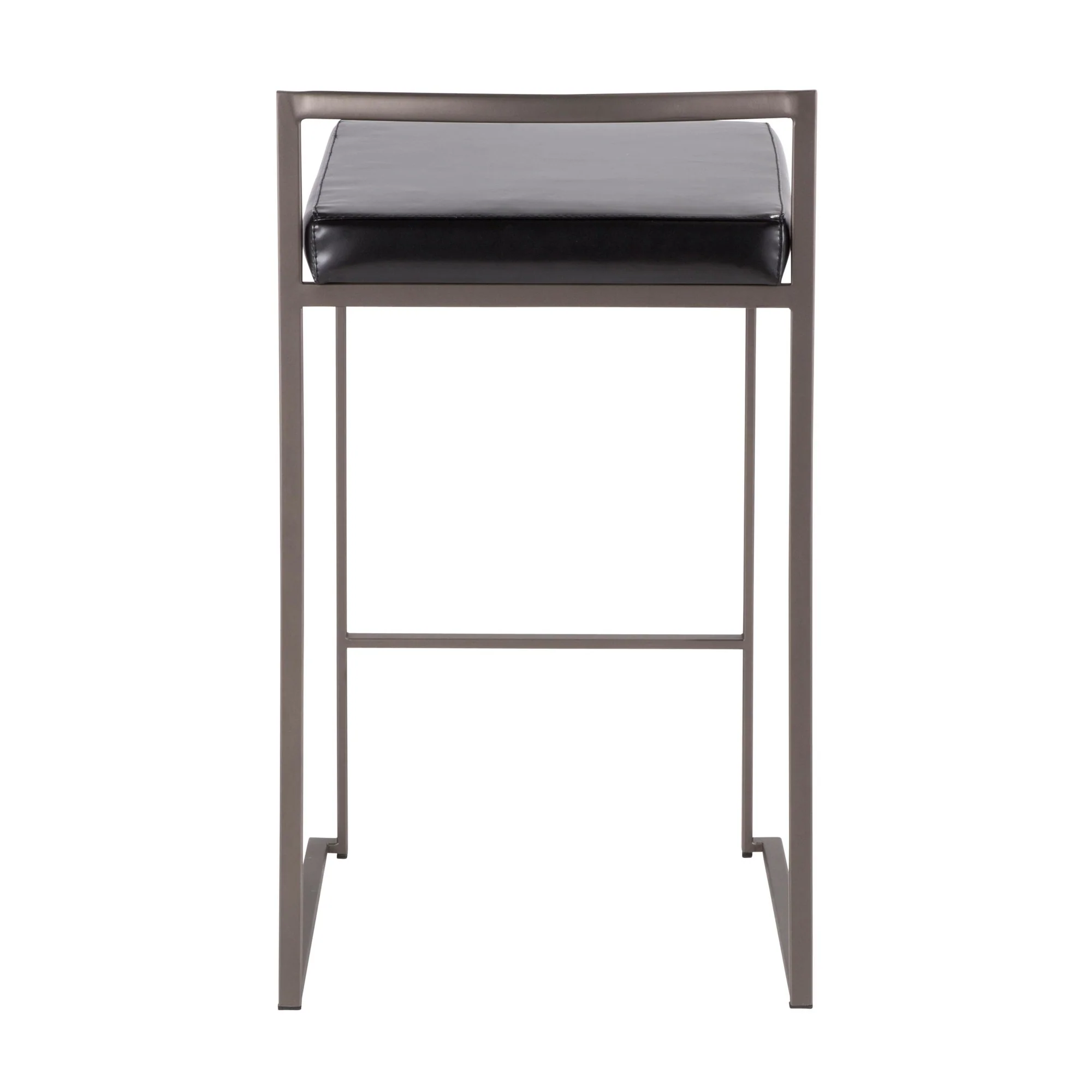 Fuji Stacker 26" Fixed-Height Counter Stool - Set of 3 By LumiSource - B26-FUJIPU ANBK3 - Image 8