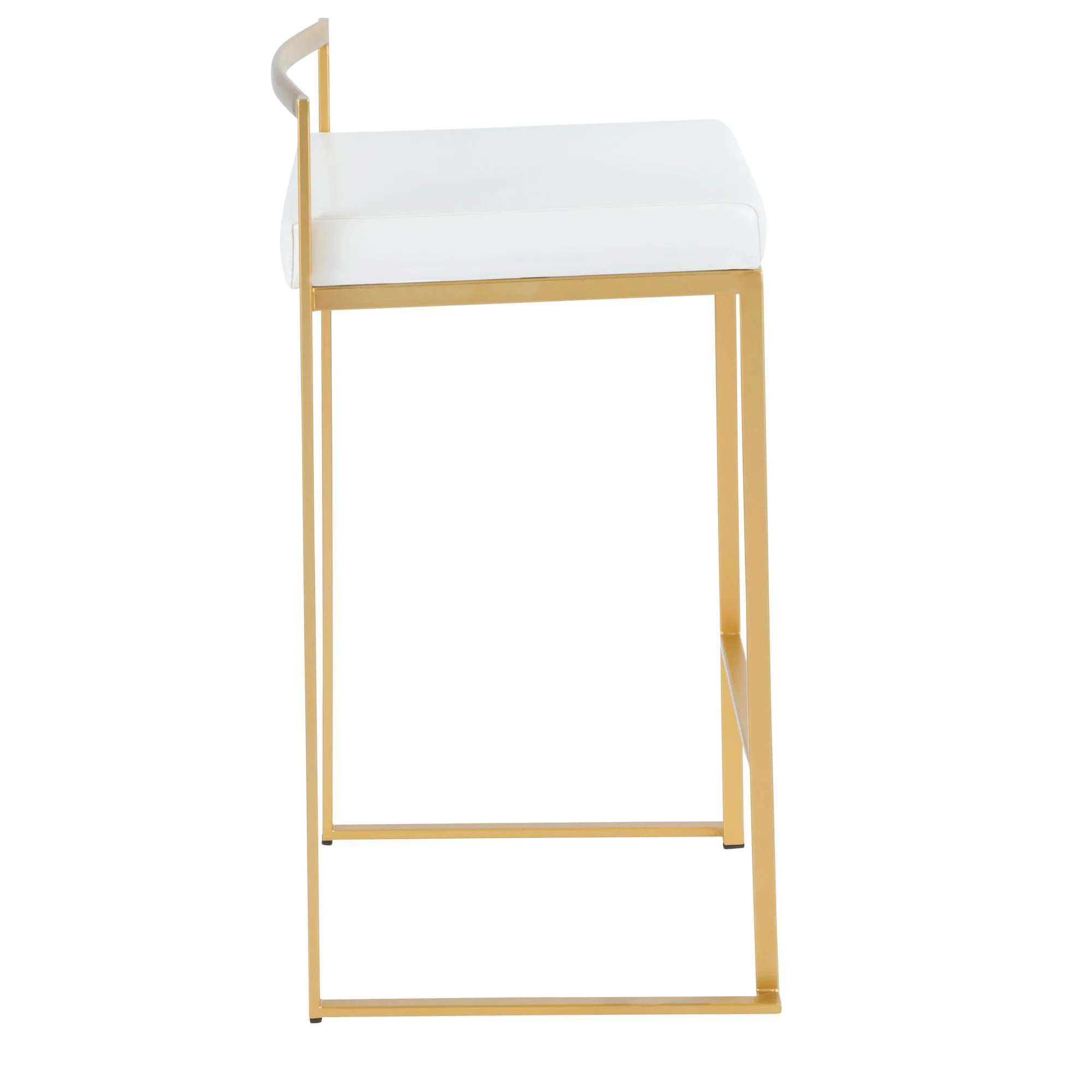 Fuji Stacker 26" Fixed-Height Counter Stool - Set of 3 By LumiSource - B26-FUJIPU AUBK3 - Image 32