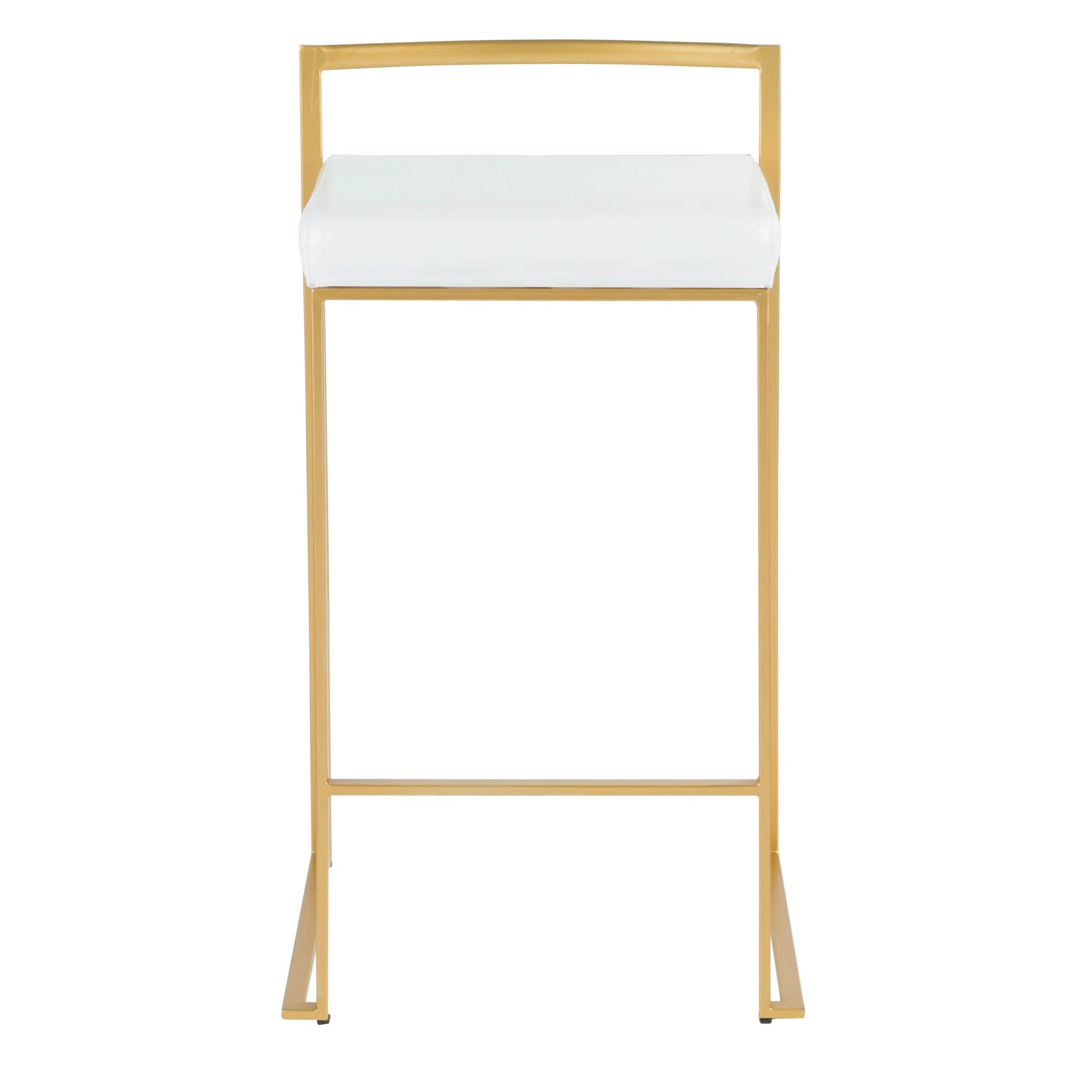 Fuji Stacker 26" Fixed-Height Counter Stool - Set of 3 By LumiSource - B26-FUJIPU AUBK3 - Image 34