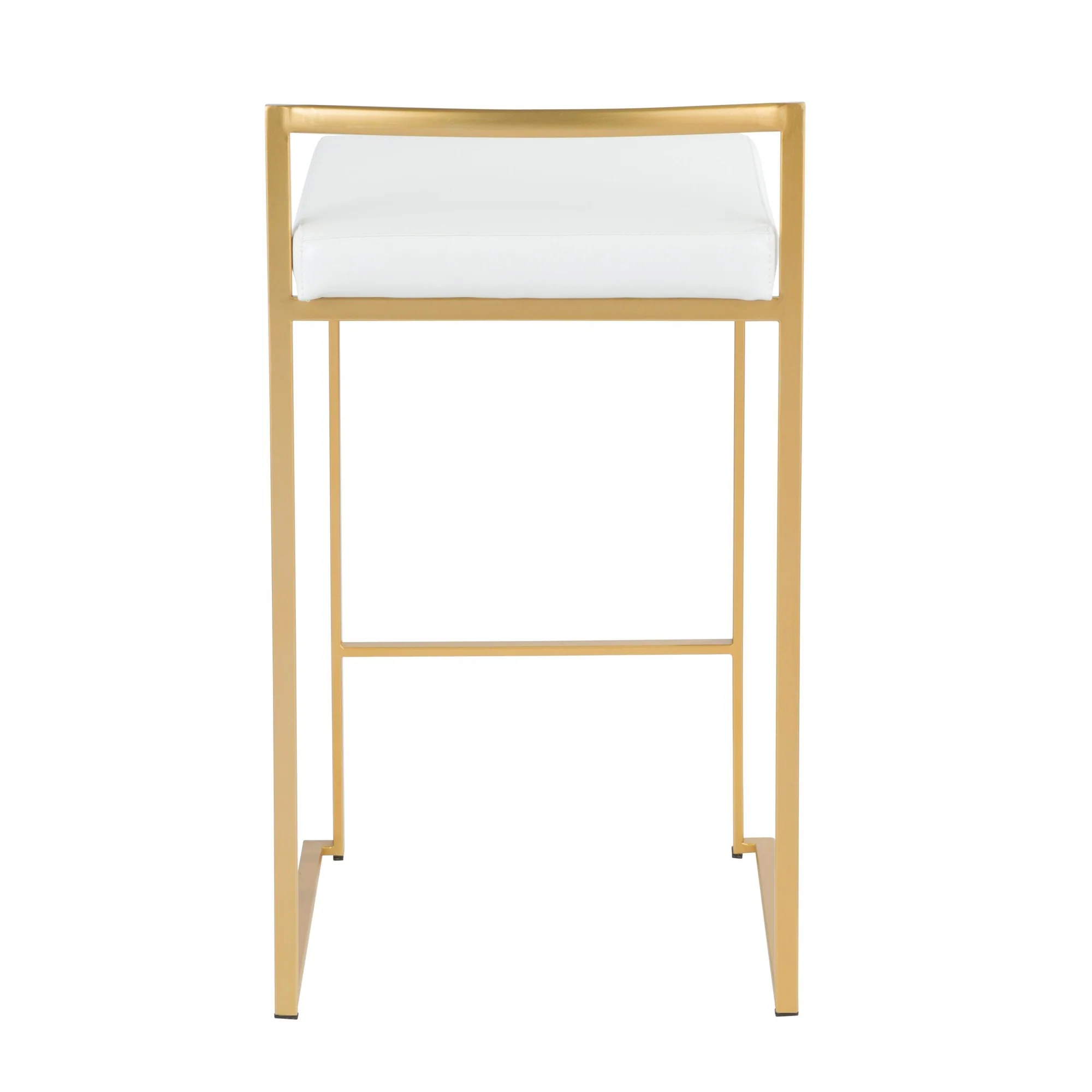 Fuji Stacker 26" Fixed-Height Counter Stool - Set of 3 By LumiSource - B26-FUJIPU AUBK3 - Image 35