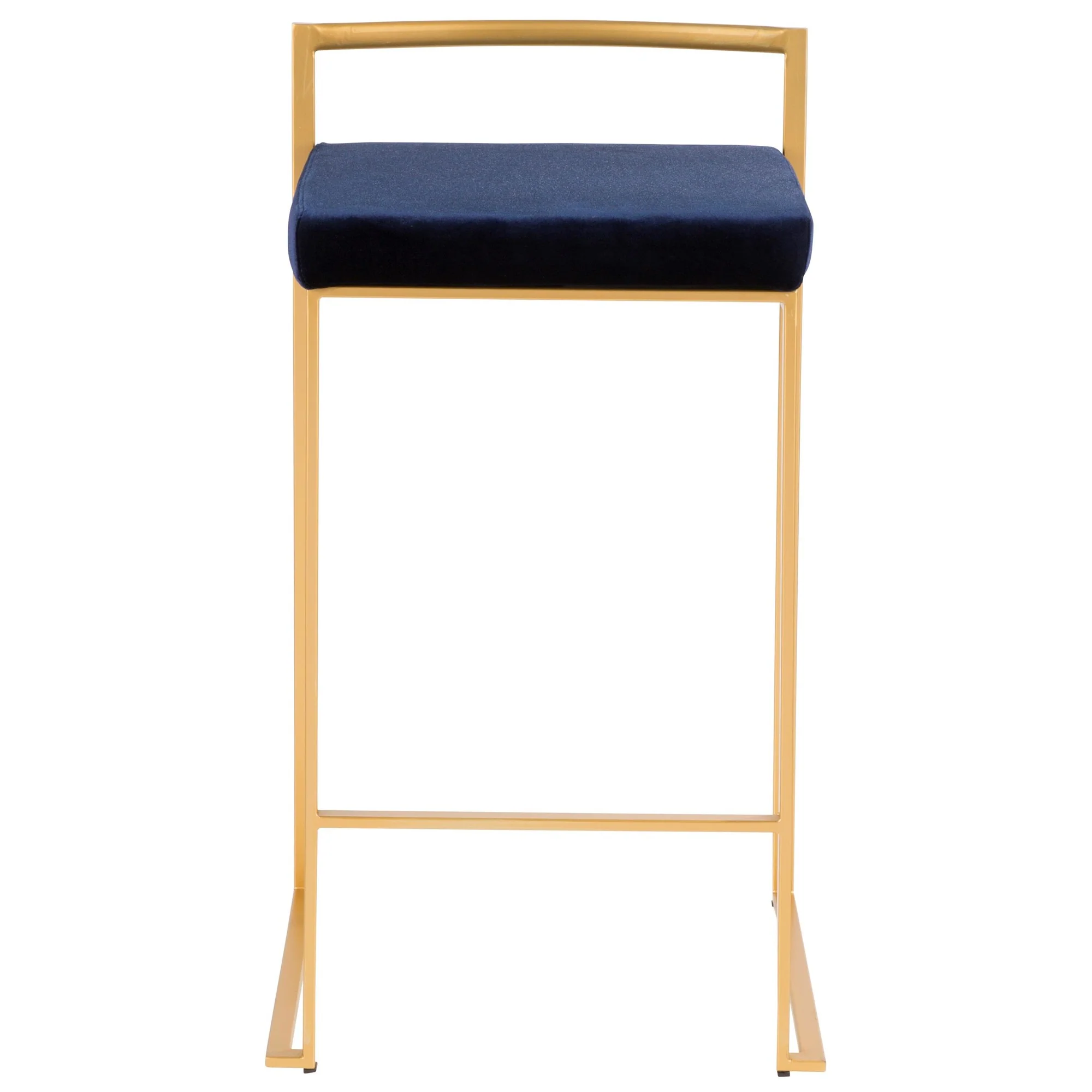 Fuji Stacker 26" Fixed-Height Counter Stool - Set of 3 By LumiSource - B26-FUJIV AUBK3 - Image 18