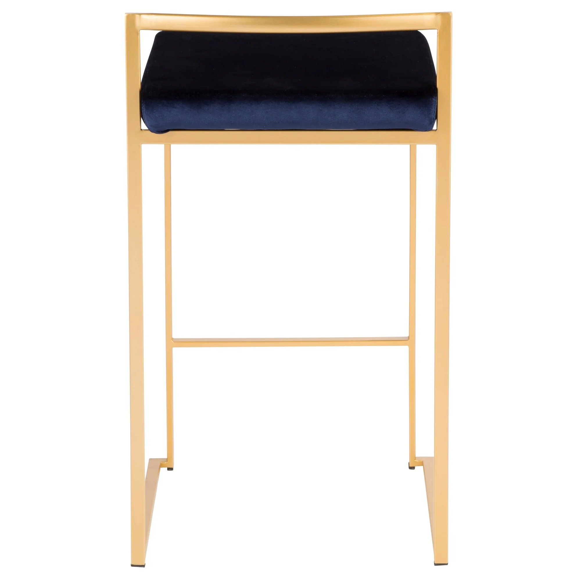 Fuji Stacker 26" Fixed-Height Counter Stool - Set of 3 By LumiSource - B26-FUJIV AUBK3 - Image 19