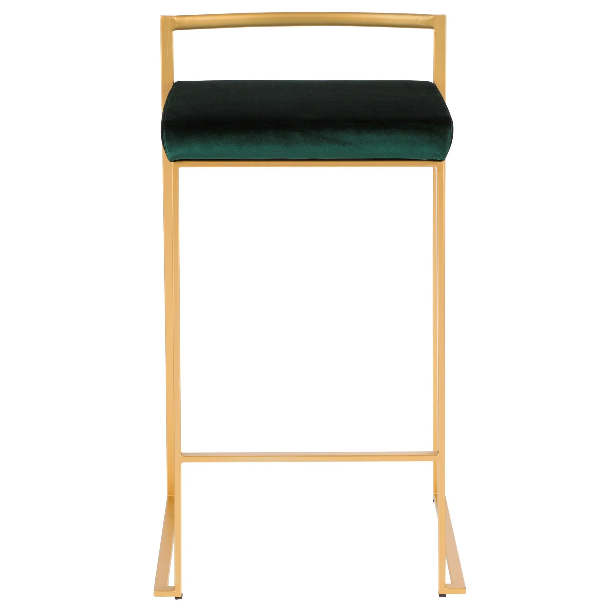 Fuji Stacker 26" Fixed-Height Counter Stool - Set of 3 By LumiSource - B26-FUJIV AUBK3 - Image 27
