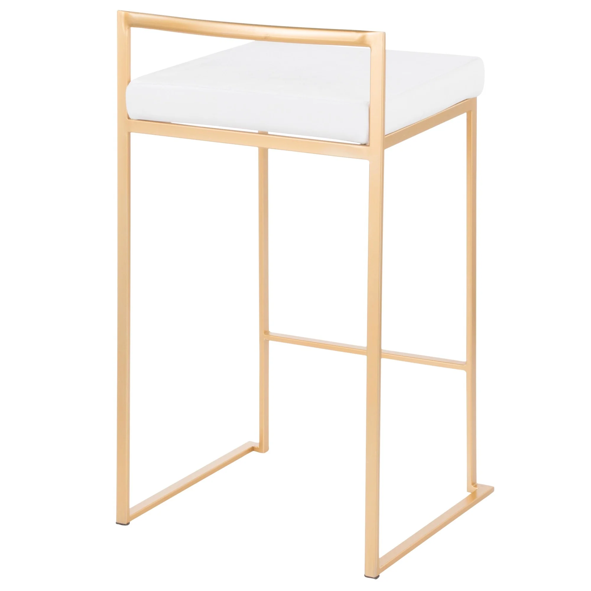 Fuji Stacker 26" Fixed-Height Counter Stool - Set of 3 By LumiSource - B26-FUJIV AUBK3 - Image 34