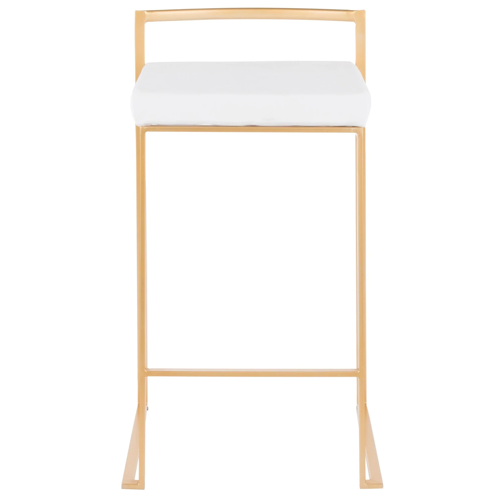 Fuji Stacker 26" Fixed-Height Counter Stool - Set of 3 By LumiSource - B26-FUJIV AUBK3 - Image 35