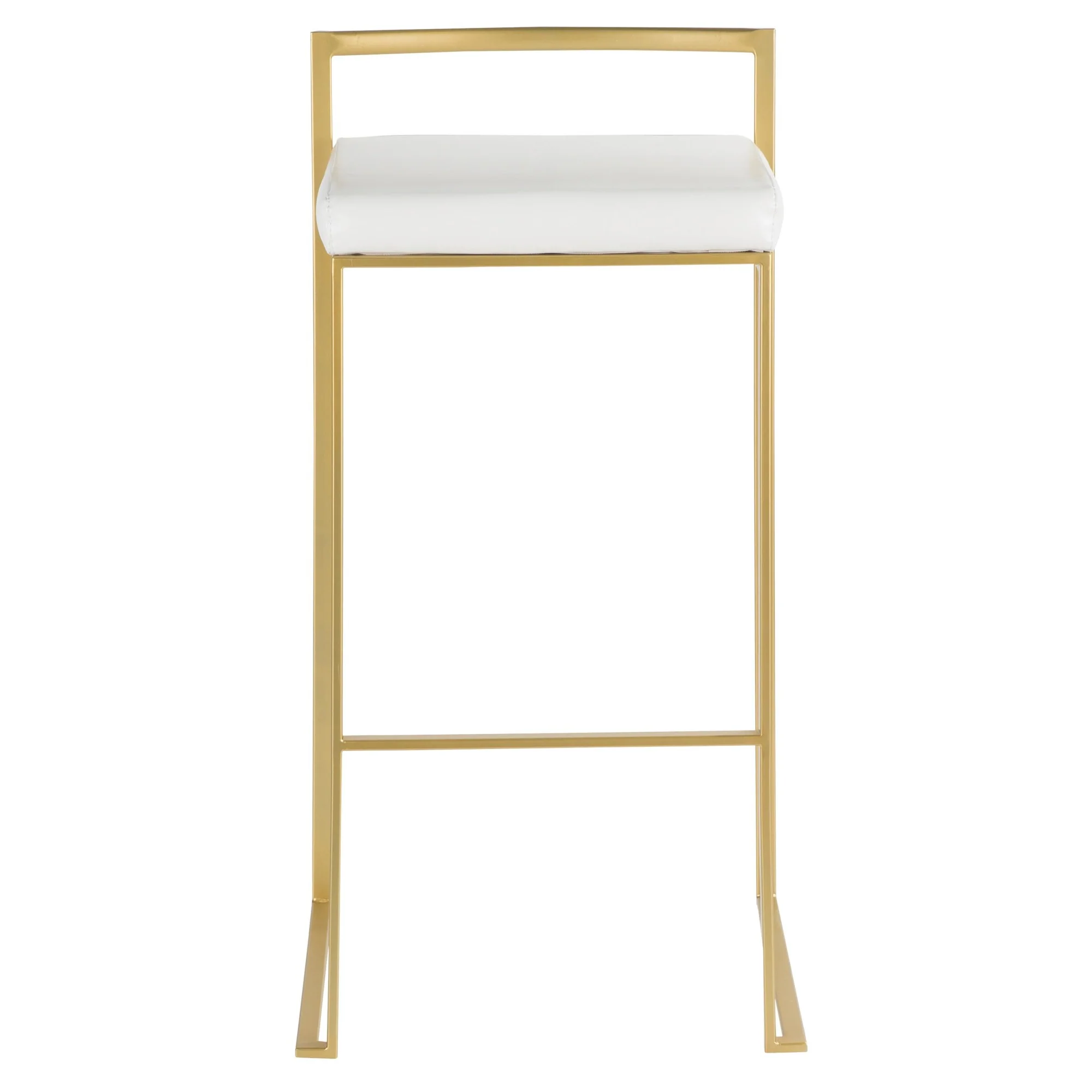 Fuji Stacker 30" Fixed-Height Barstool - Set of 3 By LumiSource - B30-FUJIPU AUBK3 - Image 16