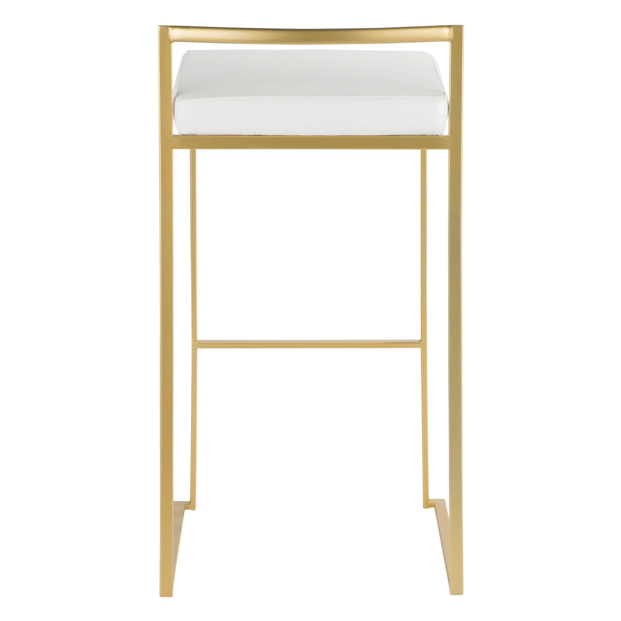 Fuji Stacker 30" Fixed-Height Barstool - Set of 3 By LumiSource - B30-FUJIPU AUBK3 - Image 17