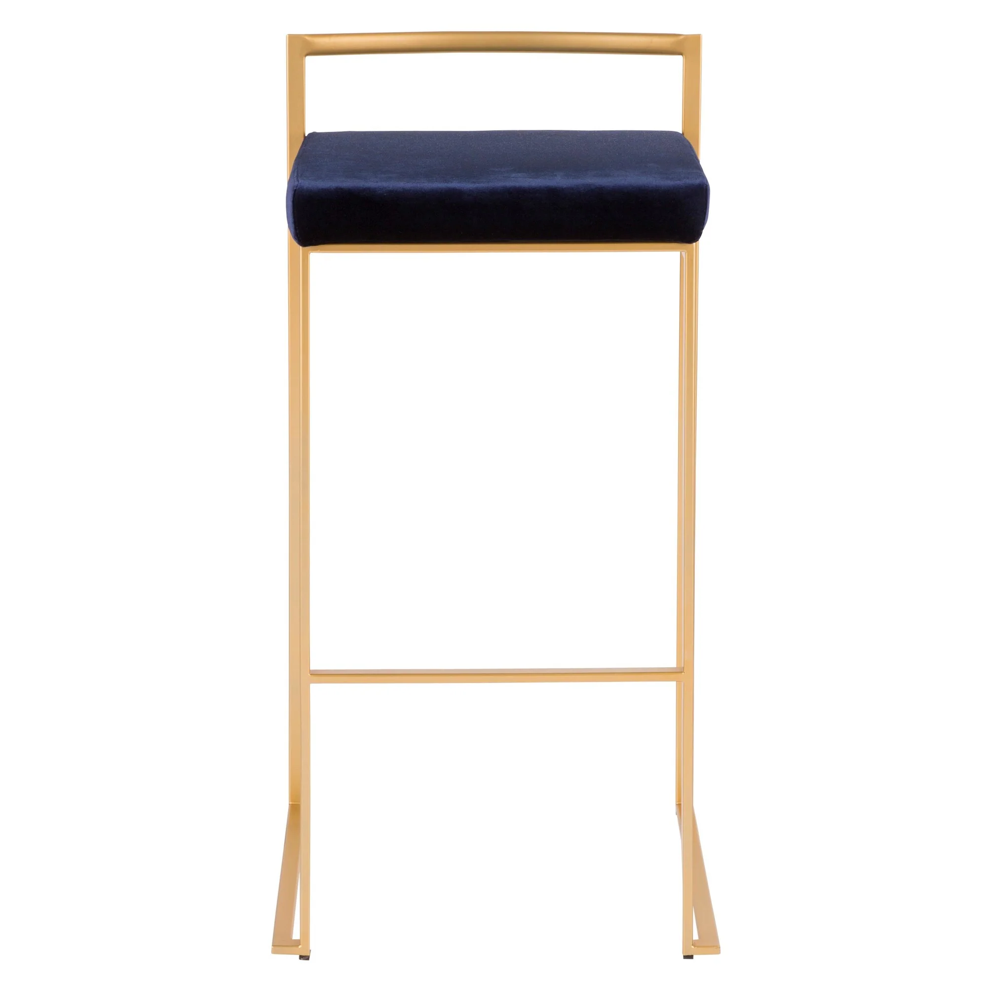 Fuji Stacker 30" Fixed-Height Barstool - Set of 3 By LumiSource - B30-FUJIV AUBK3 - Image 16