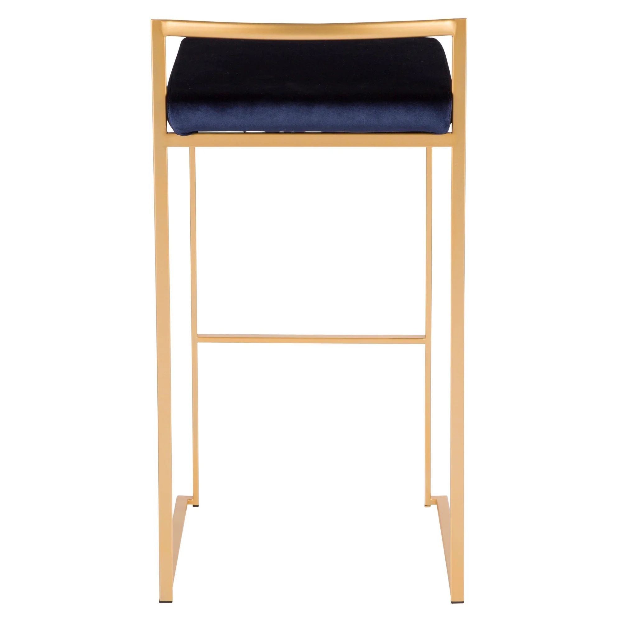 Fuji Stacker 30" Fixed-Height Barstool - Set of 3 By LumiSource - B30-FUJIV AUBK3 - Image 17