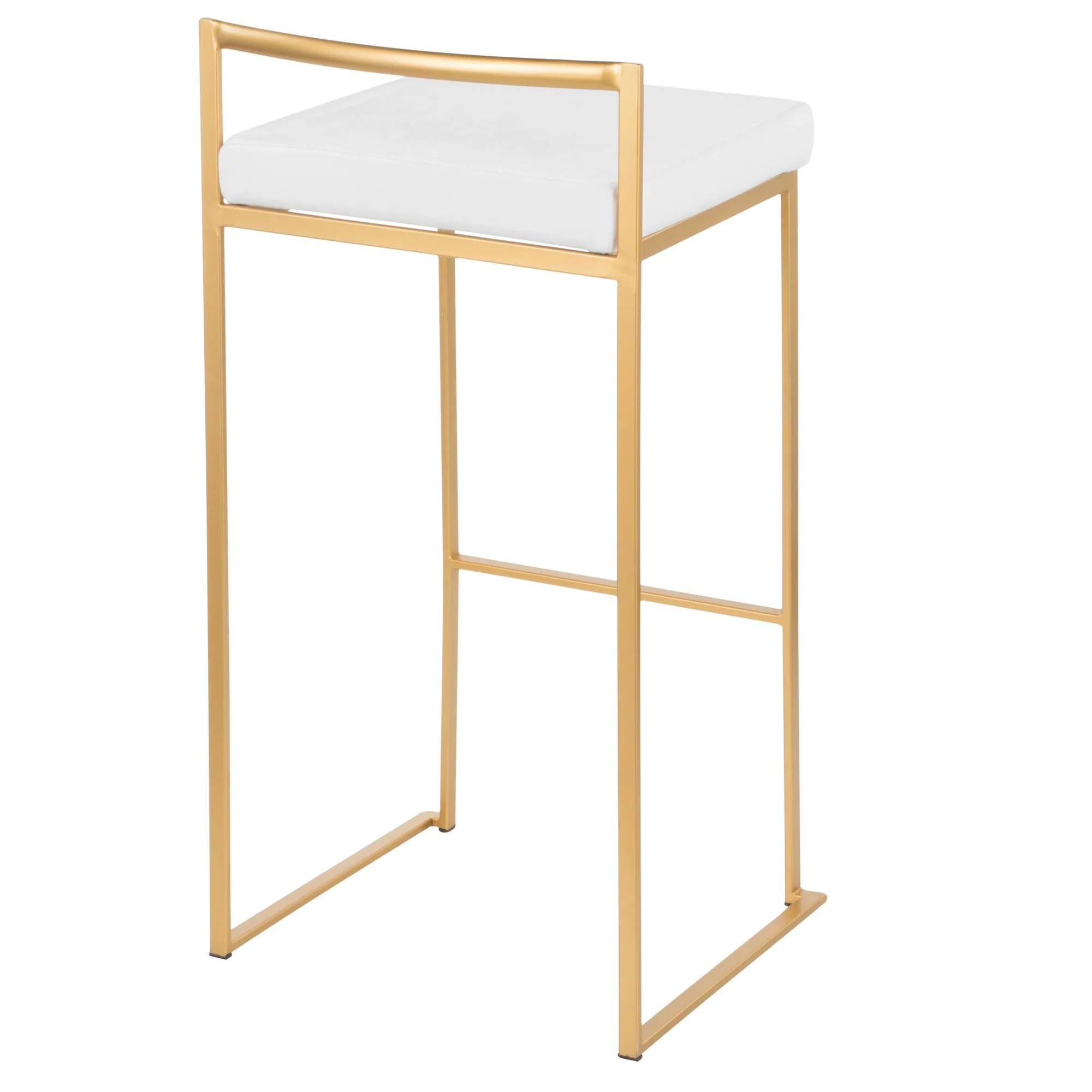 Fuji Stacker 30" Fixed-Height Barstool - Set of 3 By LumiSource - B30-FUJIV AUBK3 - Image 23