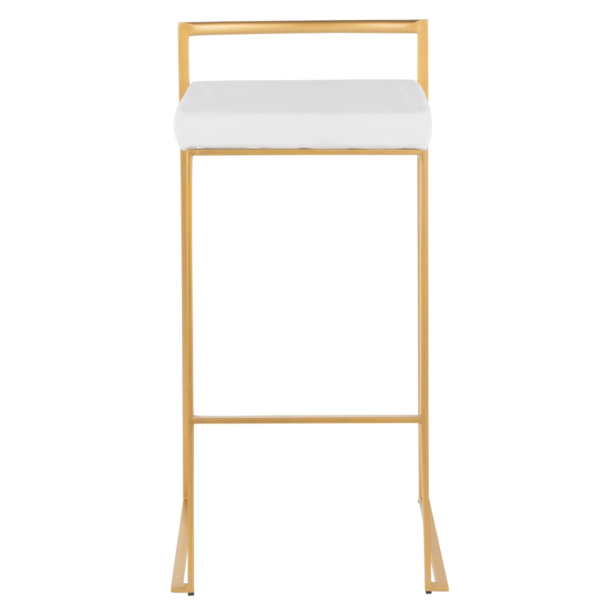 Fuji Stacker 30" Fixed-Height Barstool - Set of 3 By LumiSource - B30-FUJIV AUBK3 - Image 24