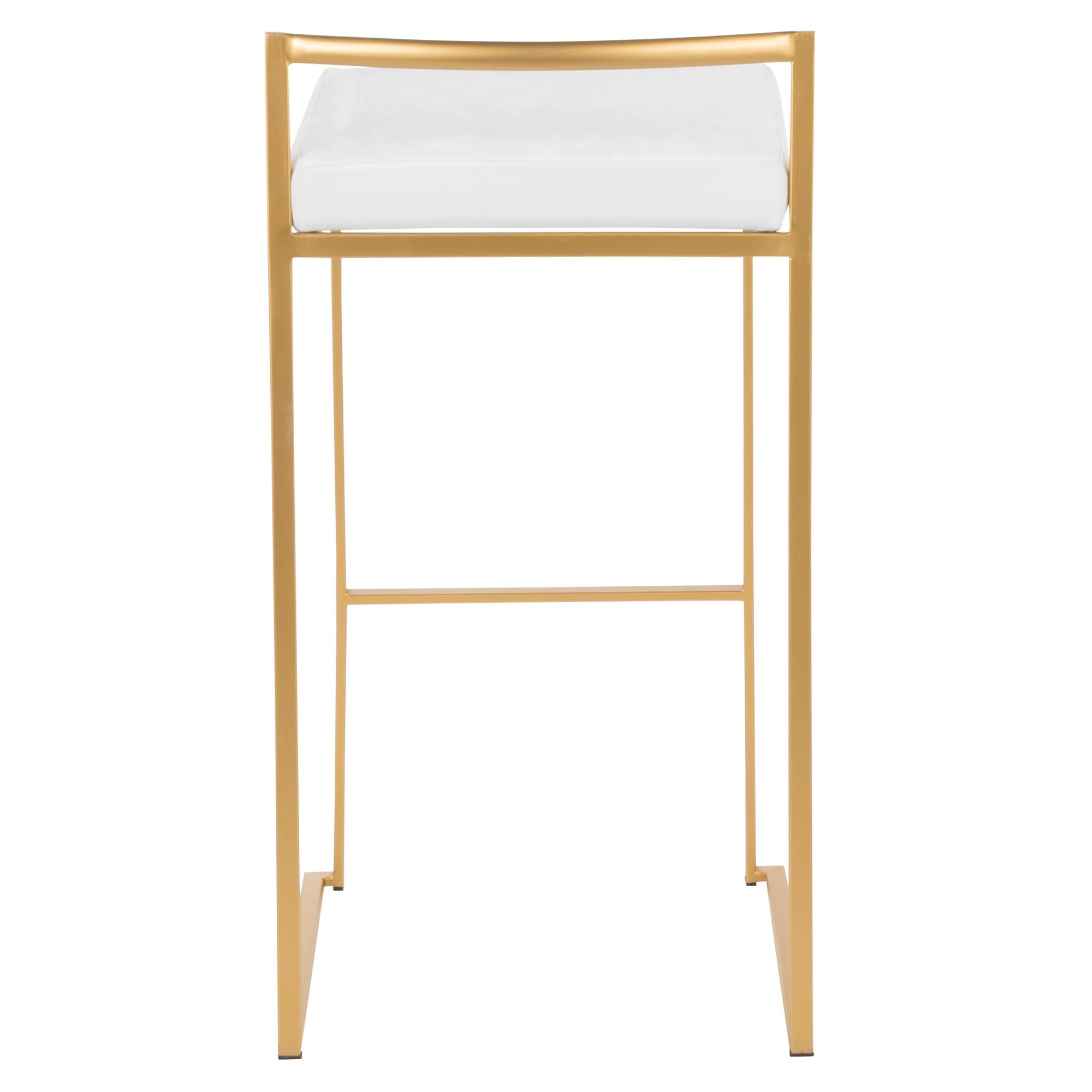 Fuji Stacker 30" Fixed-Height Barstool - Set of 3 By LumiSource - B30-FUJIV AUBK3 - Image 25