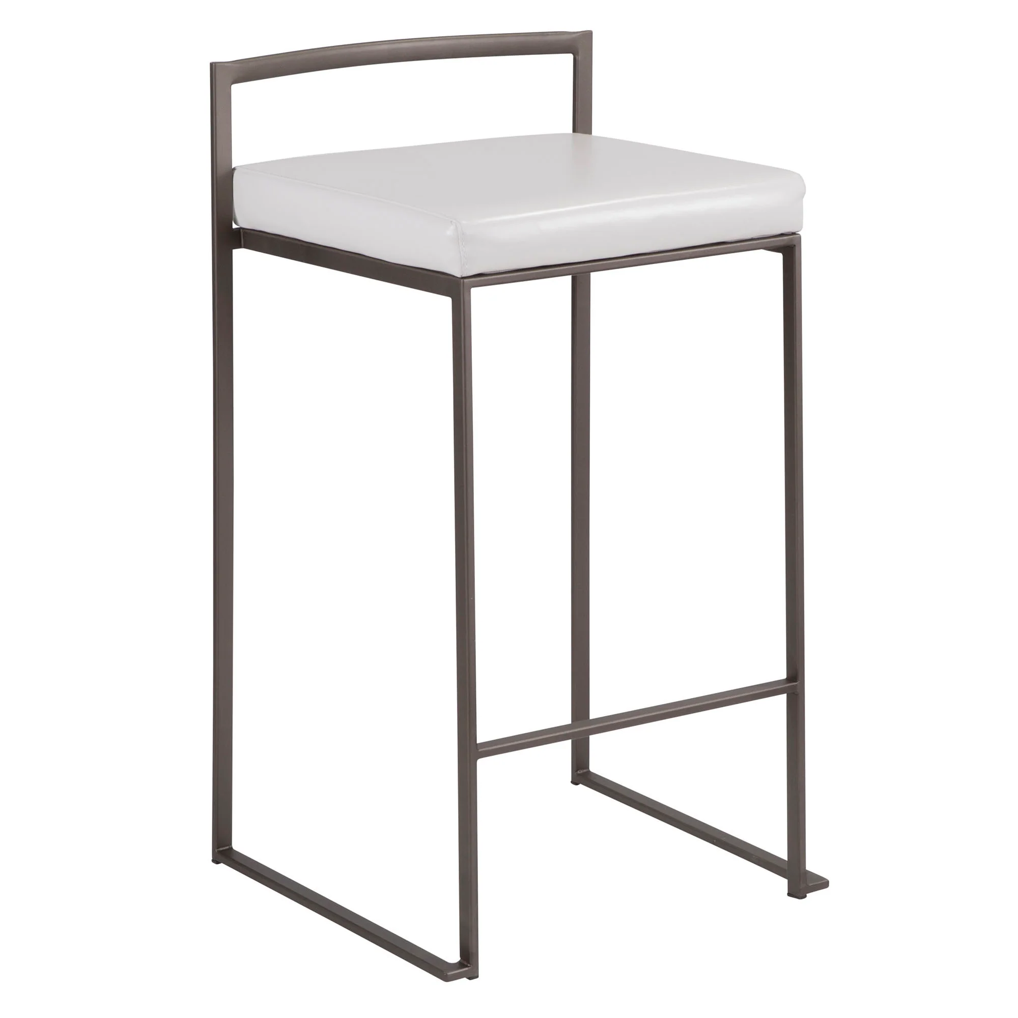 Fuji Stacker Counter Stool - Set of 2 By LumiSource - B26-FUJI AN+W2 - Image 4
