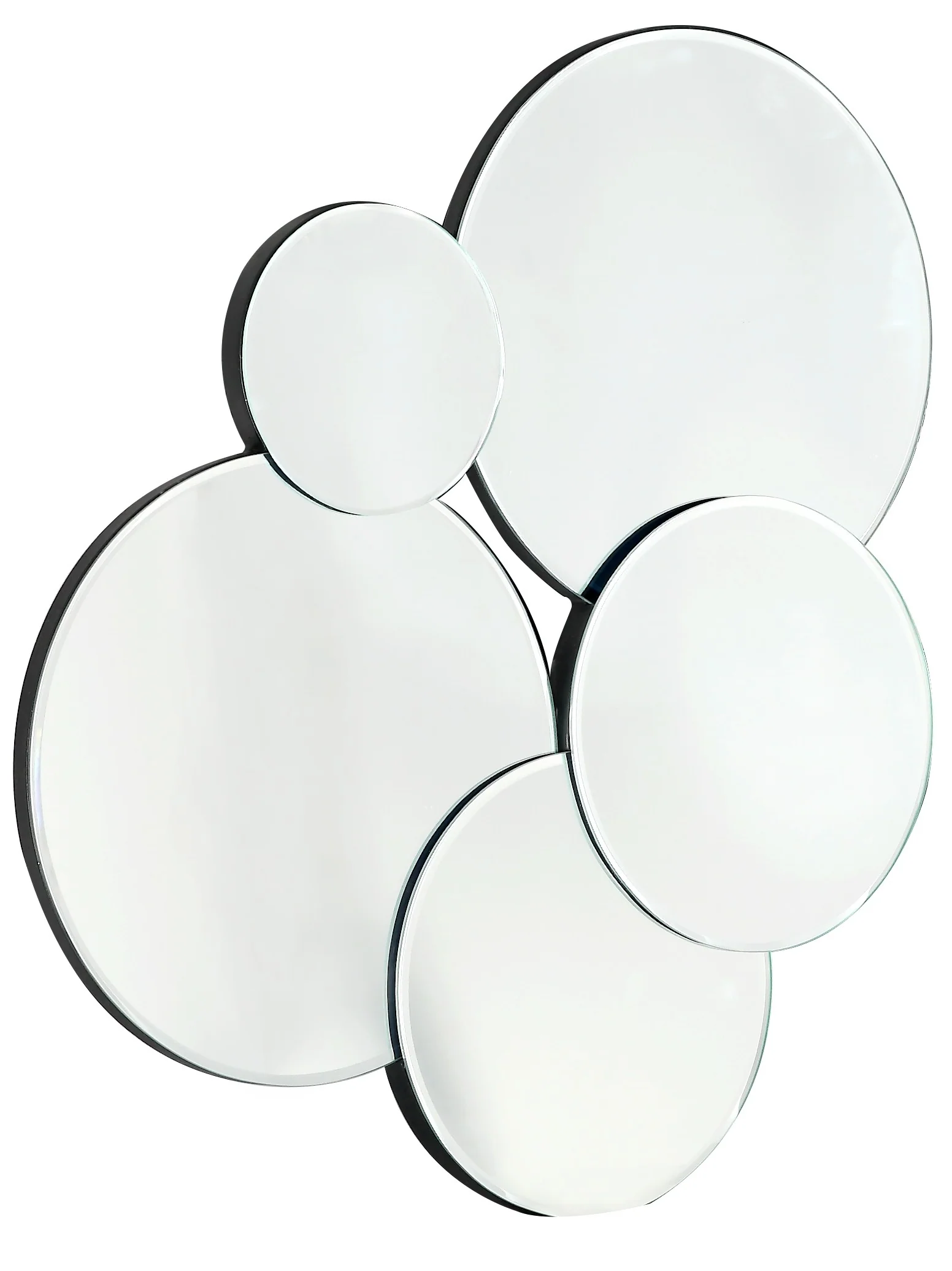 Fun and Circular Wall Mirror By Homeroots - Image 3