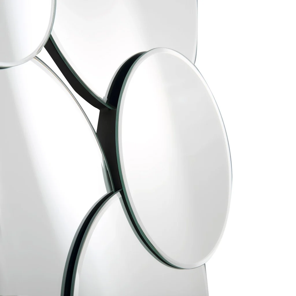 Fun and Circular Wall Mirror By Homeroots - Image 6