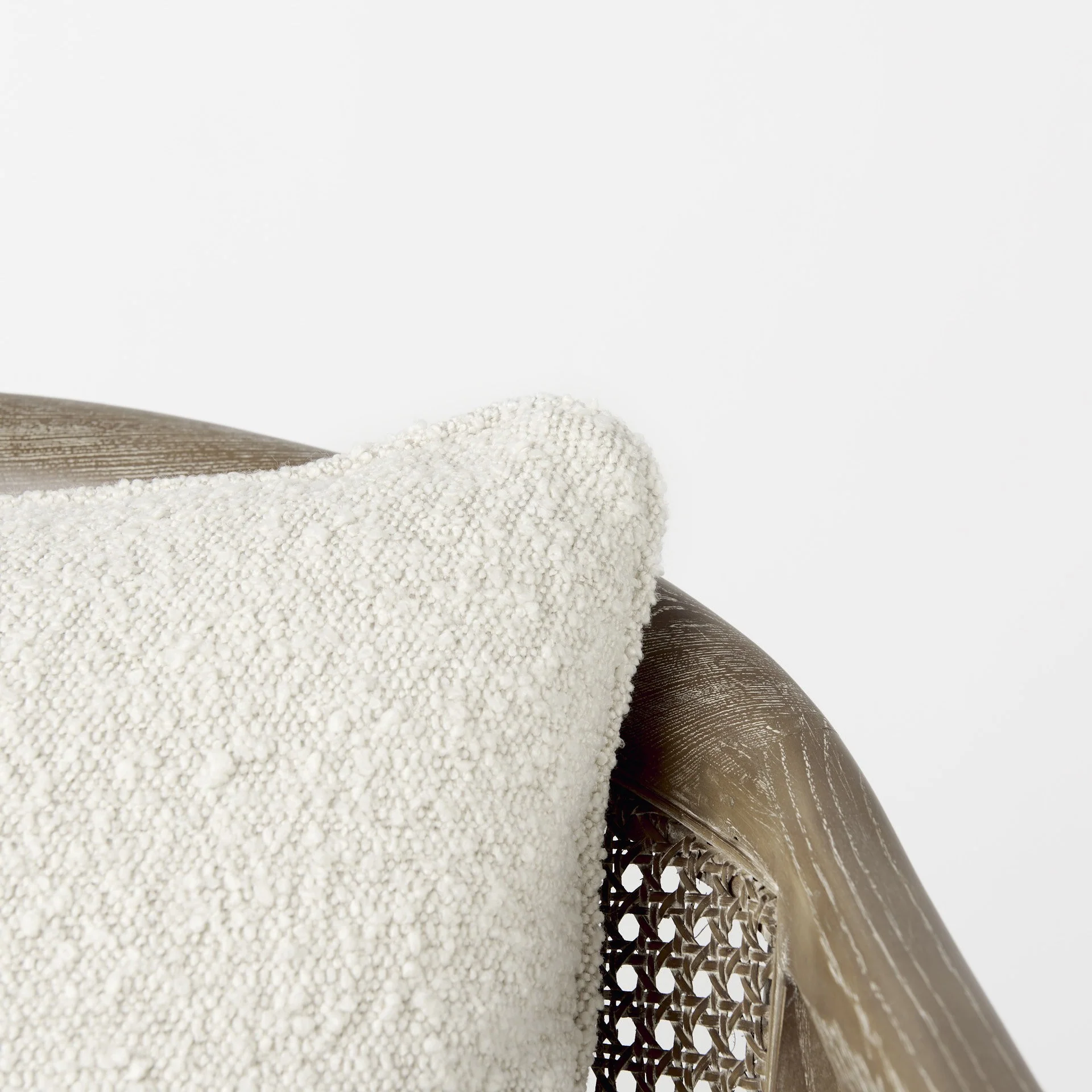 Fusion Light Cane Back Arm Chair By Homeroots - Image 8