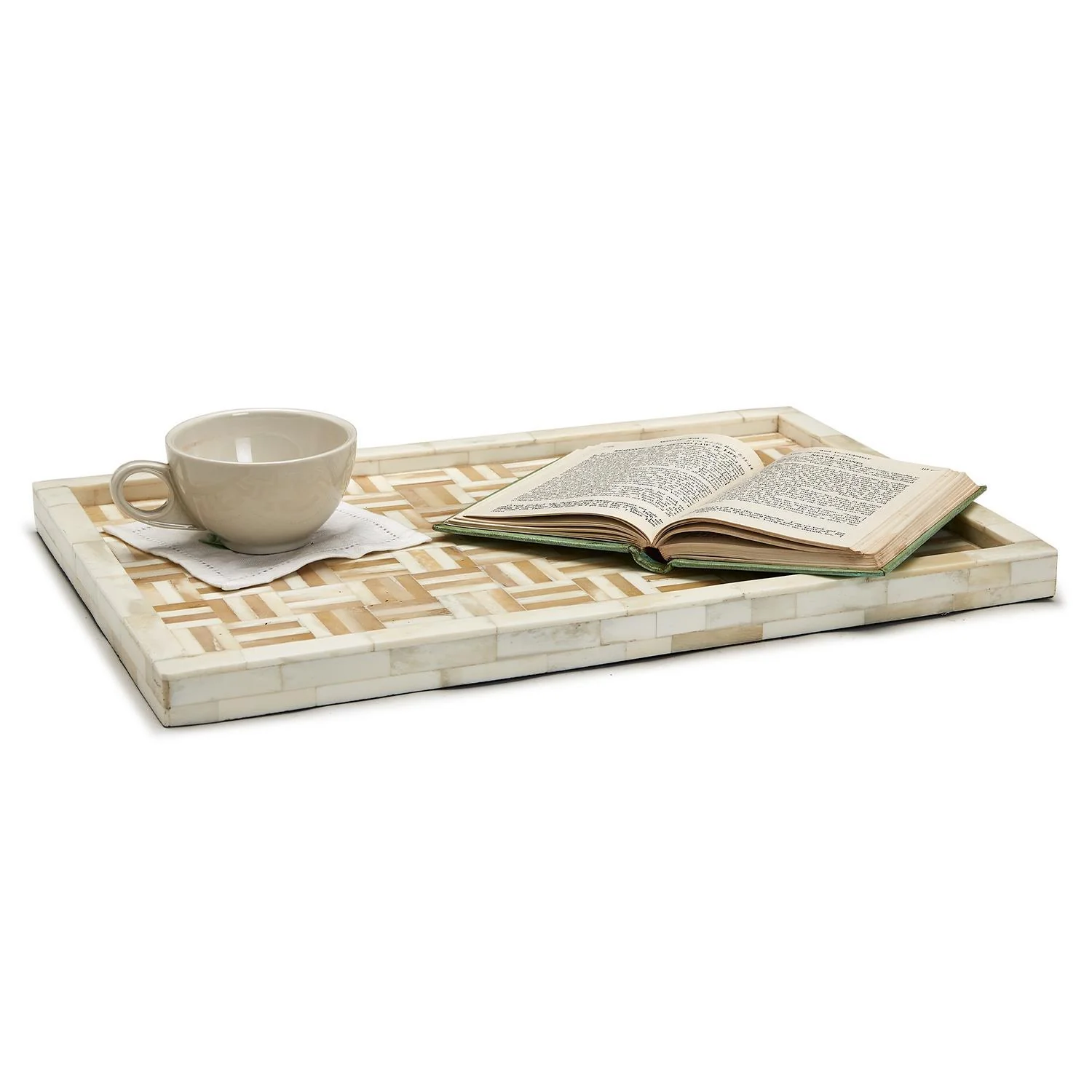 Galerie Diamond Tray By Tozai Home S/3 - Image 2